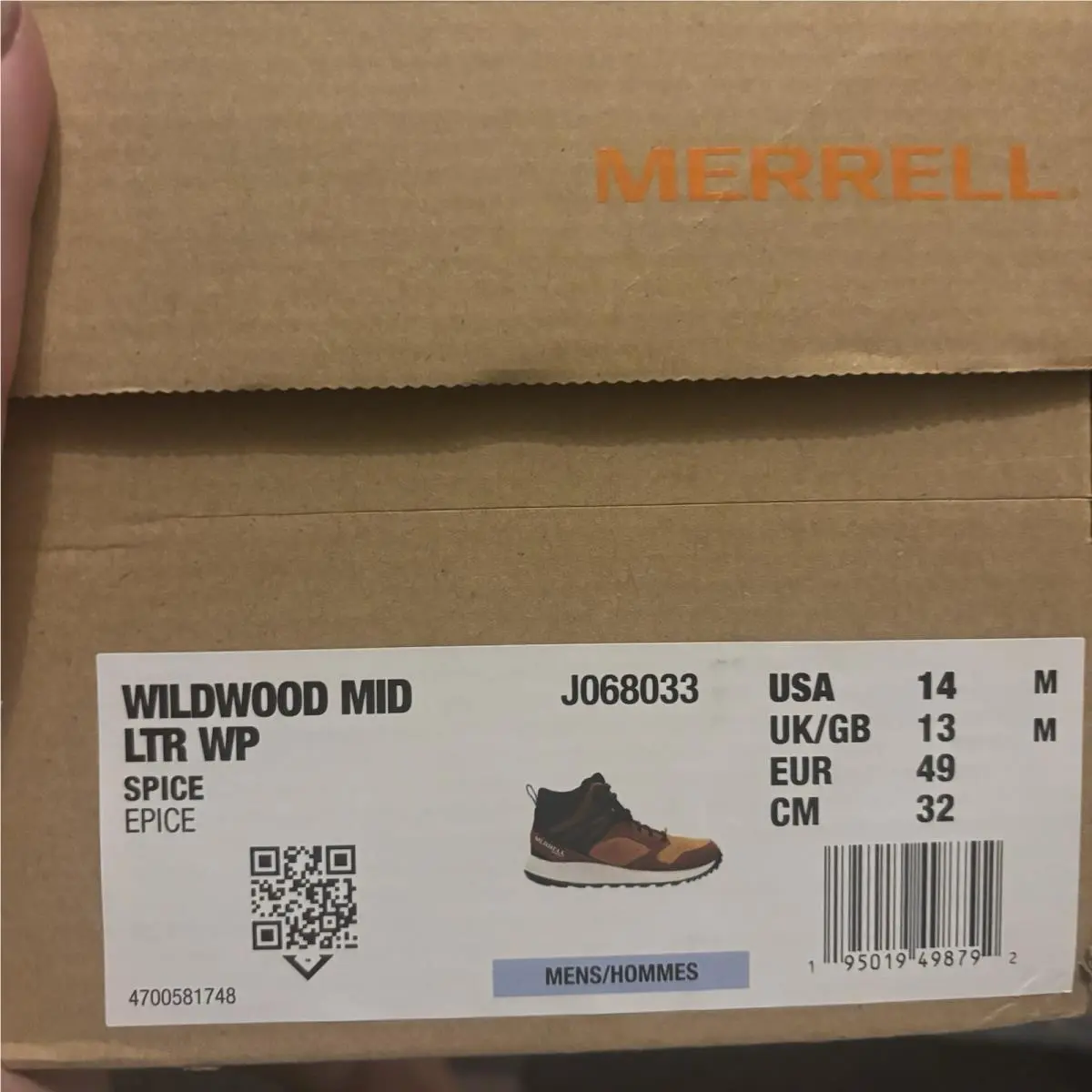 Merrell shoes - Wildwood - Wildwood - J068033 - Brown 6