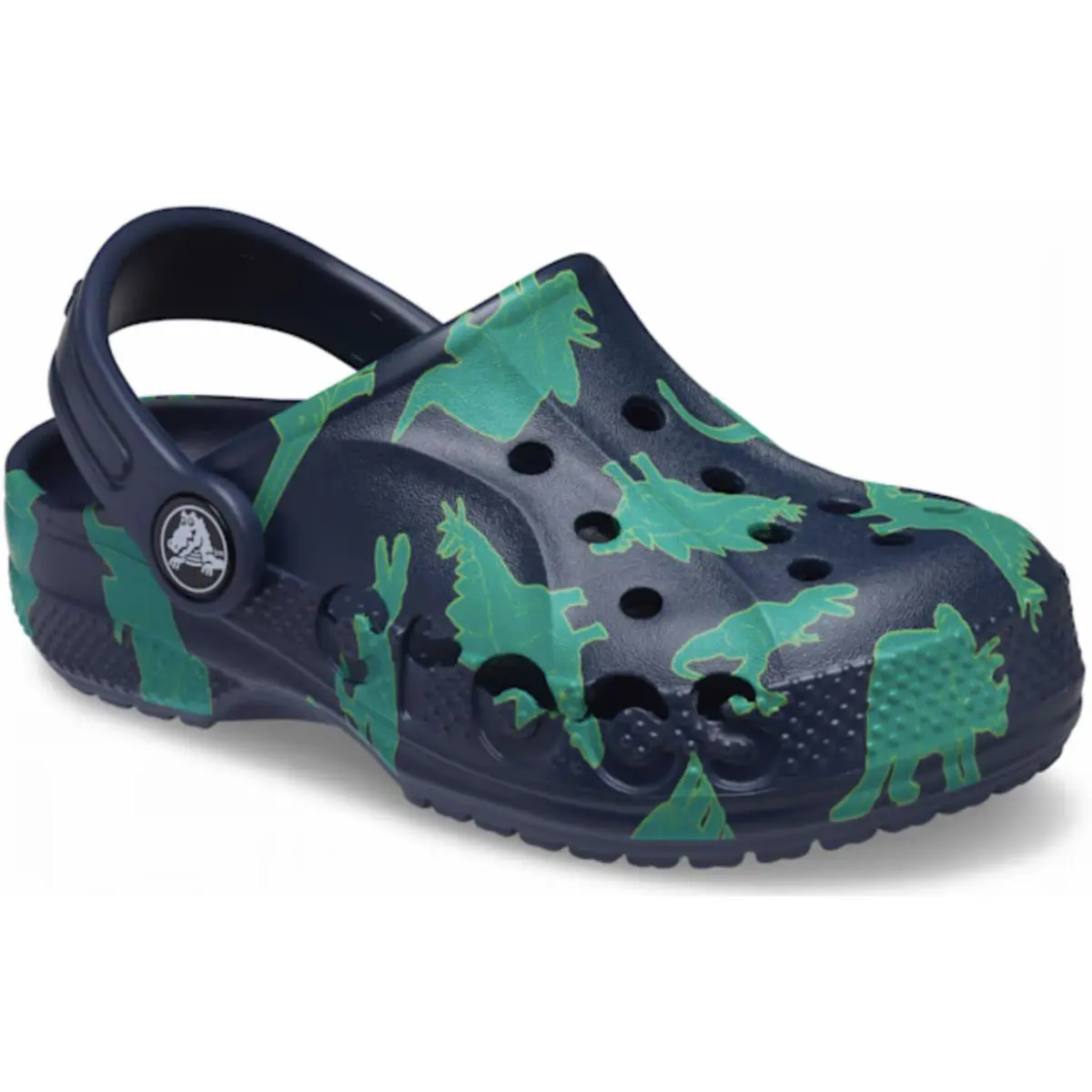 Crocs shoes Baya Clog - Black, S: BLACK NAVY MULTICOLOR 6