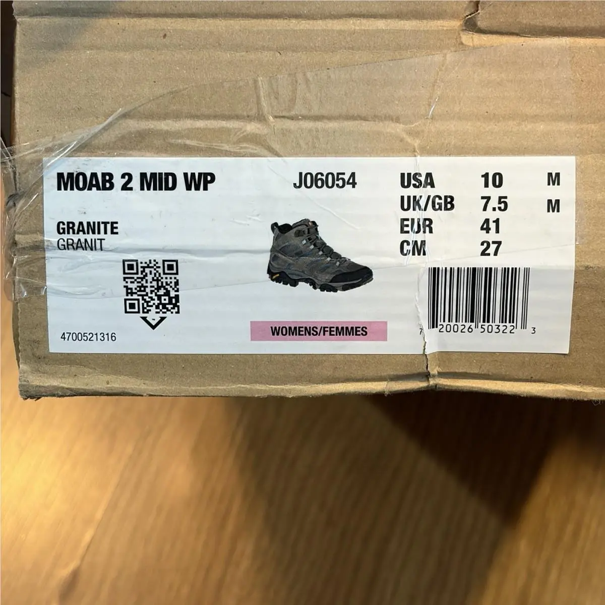 Merrell shoes - merrell moab 2 - moab - J06054 - Gray (UPC: 720026722365) 7