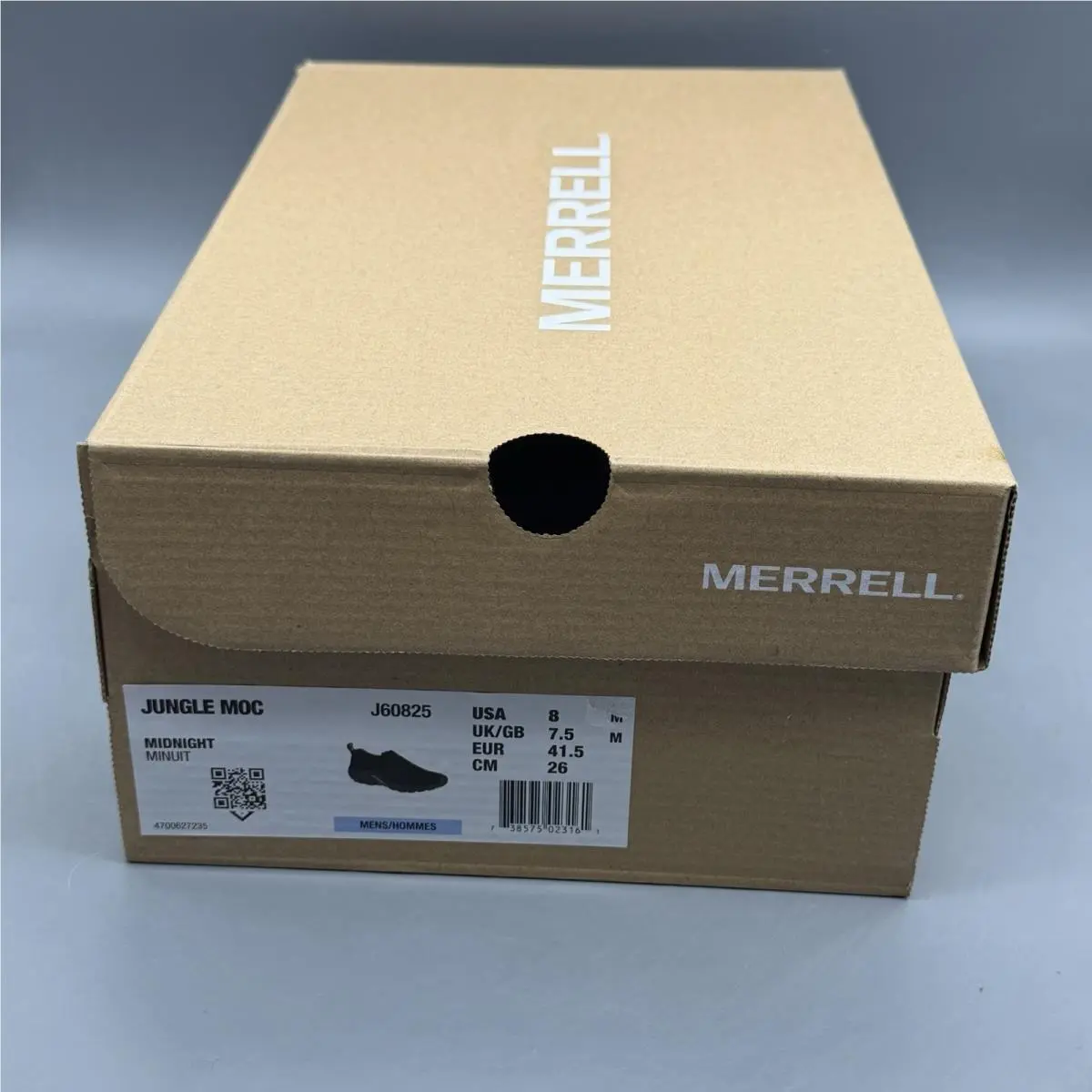Merrell shoes - Merrell Mens Jungle Moc Gunsmoke - J60825 - Black (UPC: 0738575023161) 12