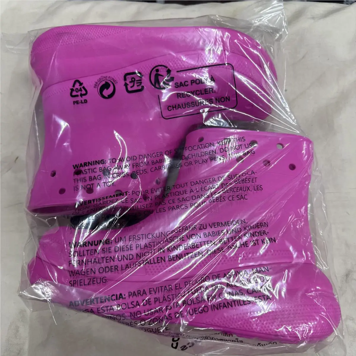 Crocs shoes - Crush Rain - Crush Rain - 207946-6UB - Pink 3