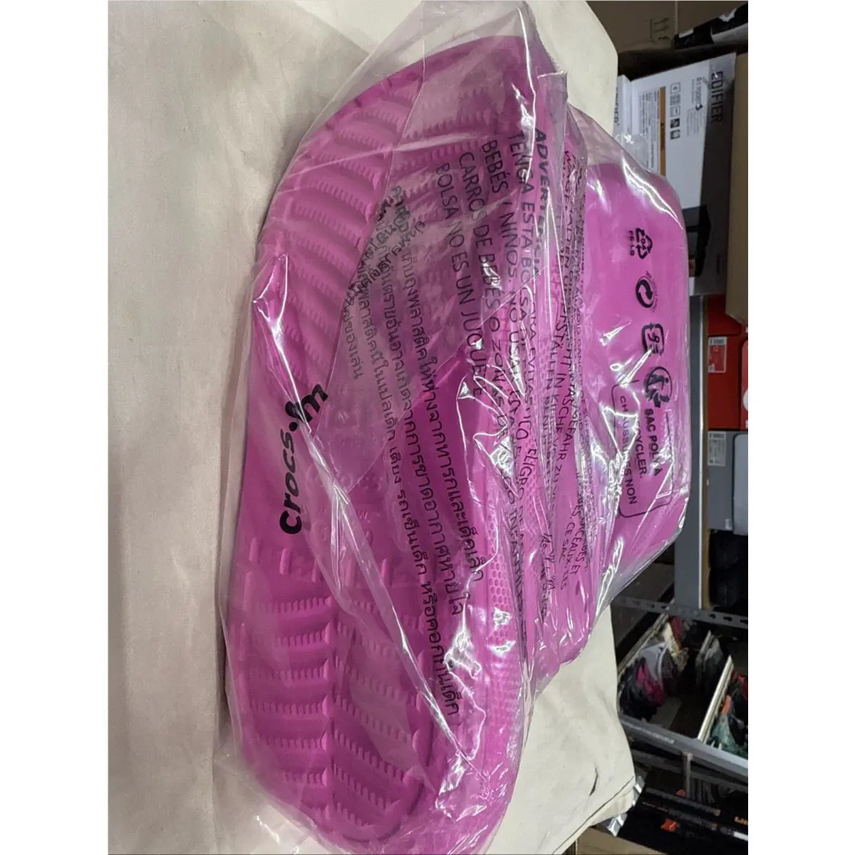 Crocs shoes - Crush Rain - Crush Rain - 207946-6UB - Pink 4