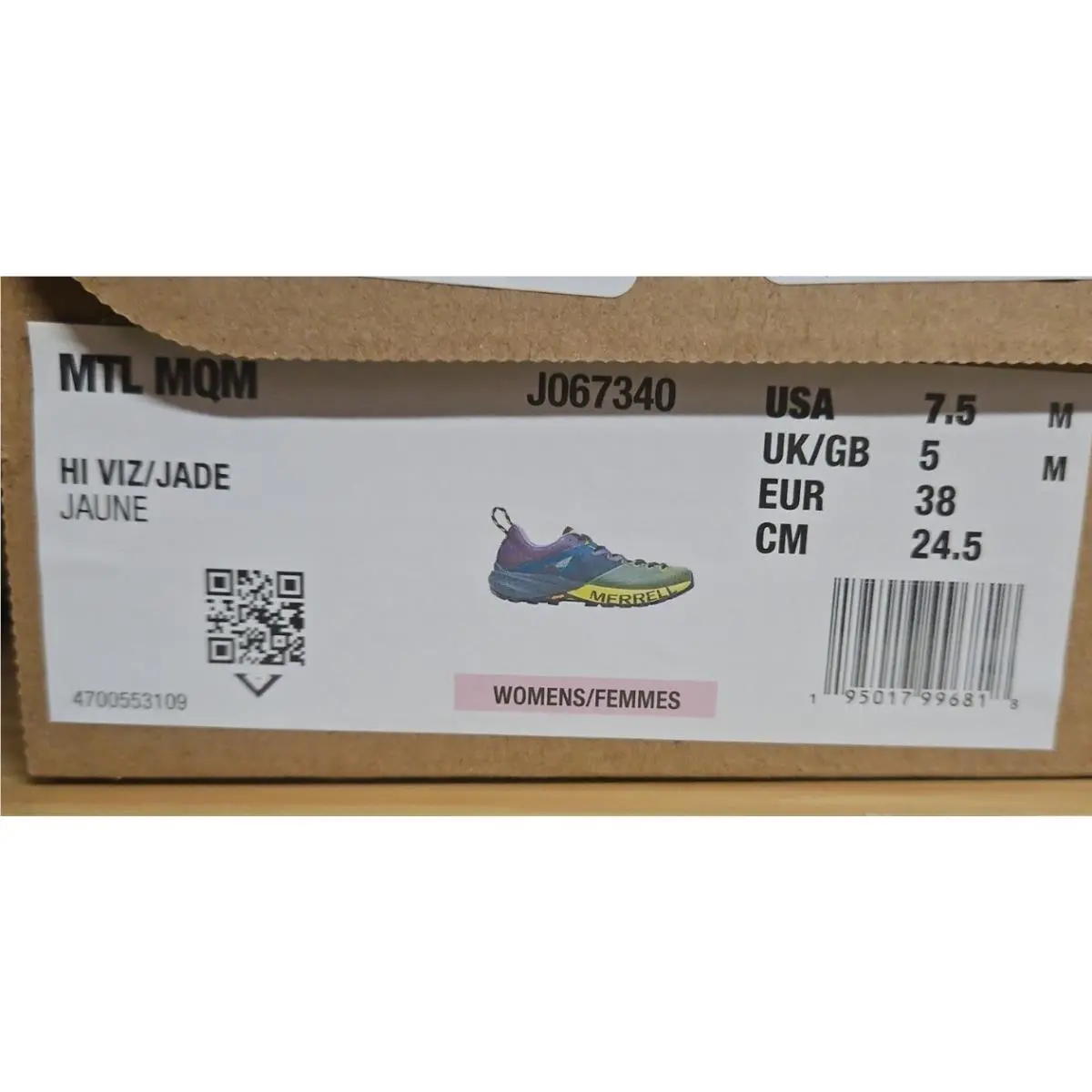 Merrell shoes - Merrell MTL MQM - MTL MQM - J067340 - Green (UPC: 195017996818) 9