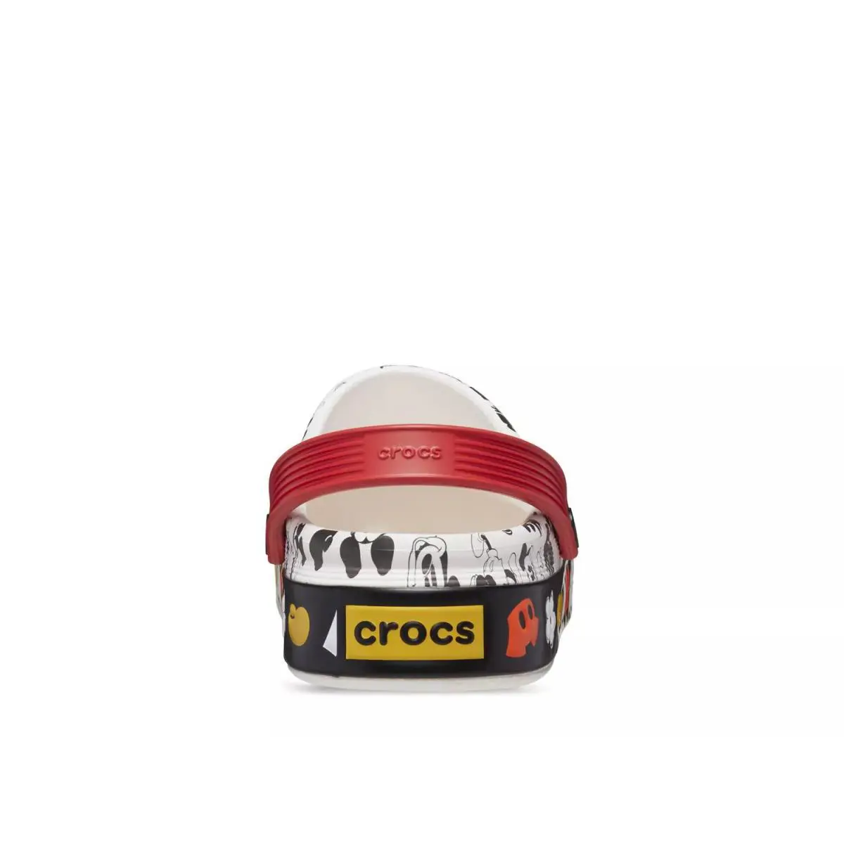 Crocs shoes - White/Red/Black Mickey Mouse Print 1