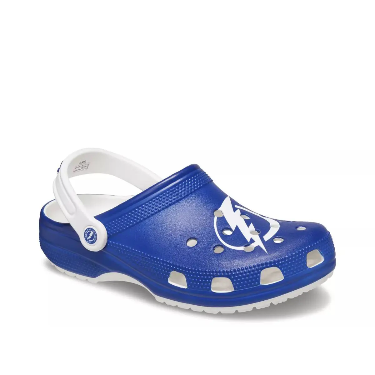 Man`s Casual Shoes Crocs Nhl Tampa Bay Classic Clog - White