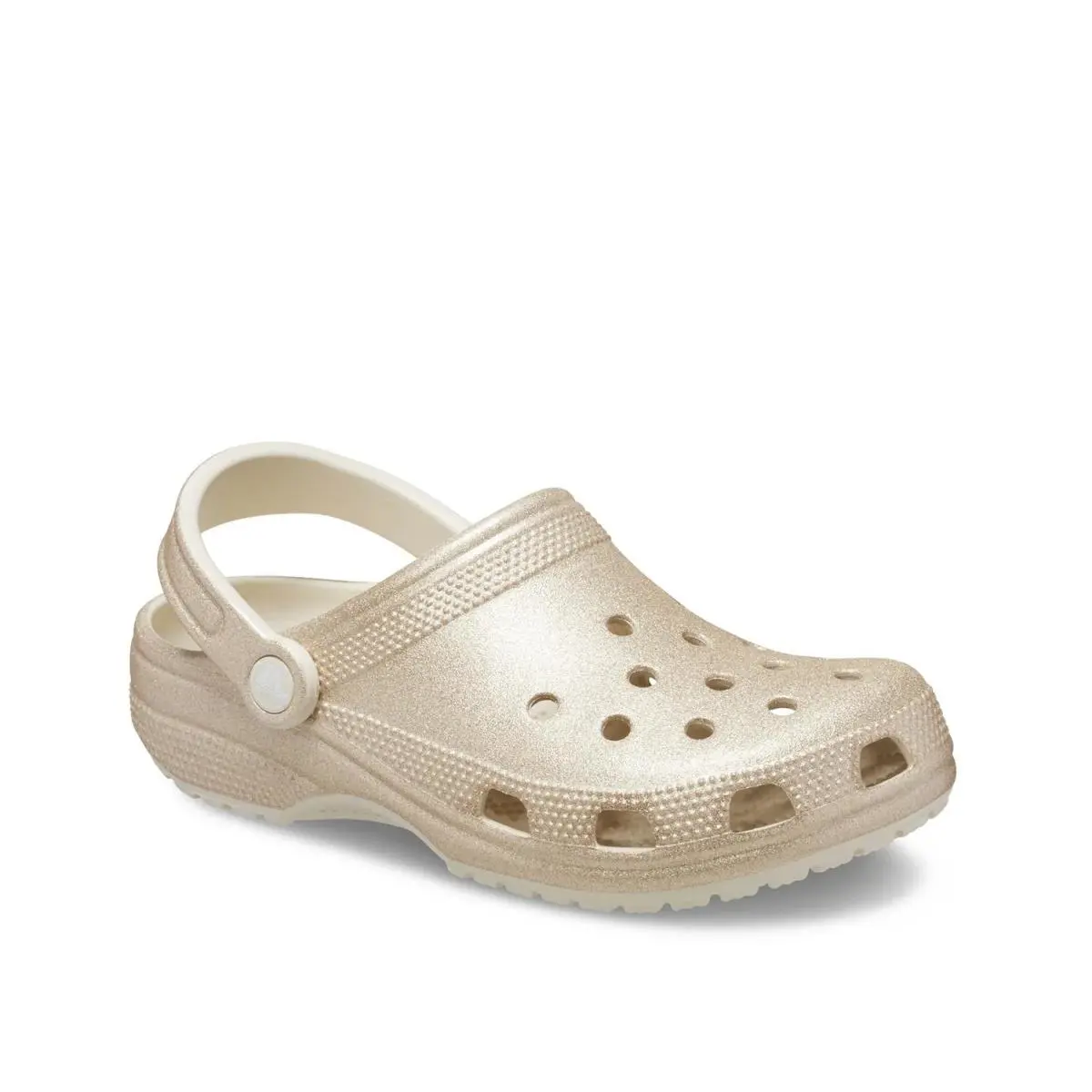 Man`s Casual Shoes  Classic Glitter Clog Gold Sparkle by Crocs