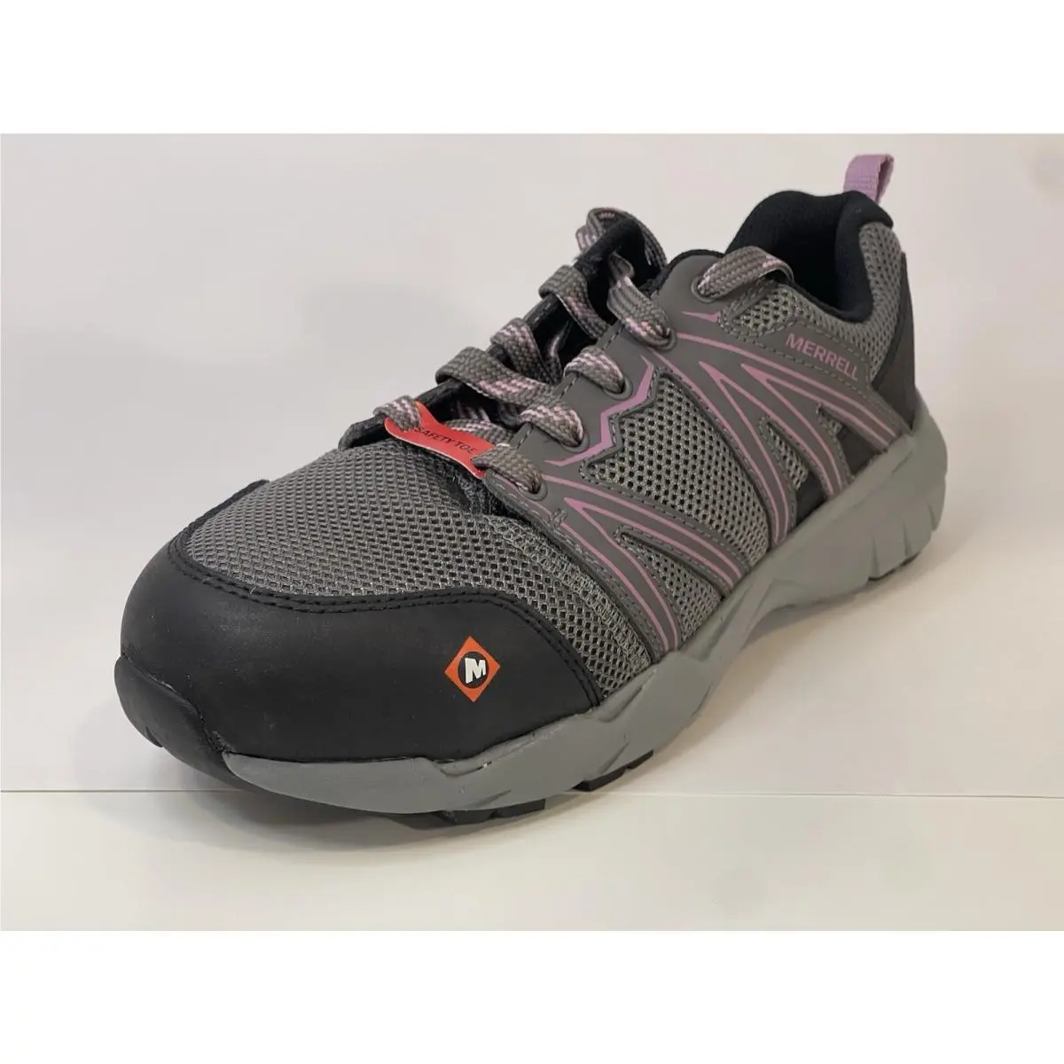 Merrell shoes - Merrell FULLBENCH - FULLBENCH - J099410 - Charcoal / Purple / Gray (UPC: 194917029633) 6