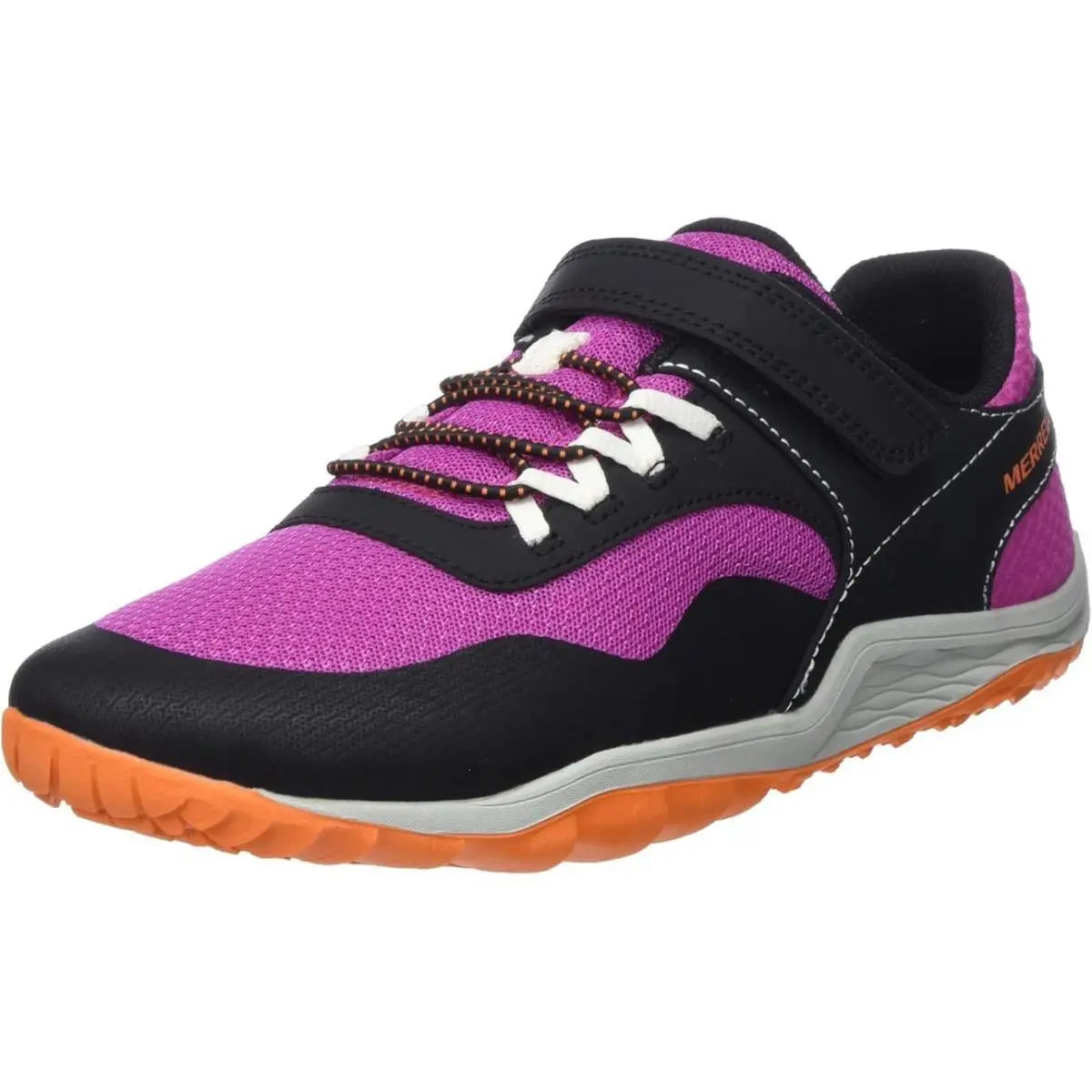 Merrell Girls Pink/black Trail Glove 7 Hiking Shoes US Size 5 M UK 4M Eur 36M