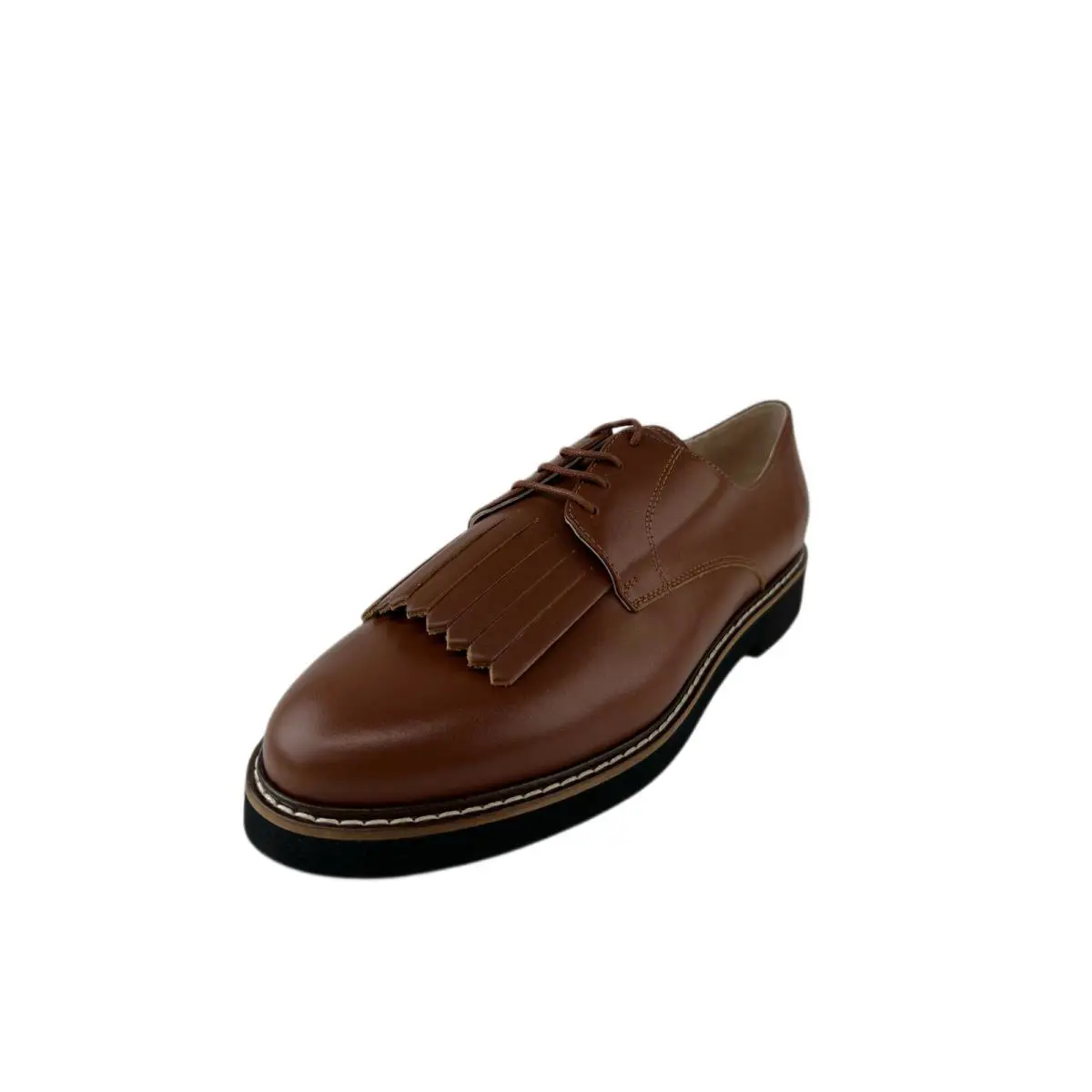 Marina Rinaldi Women`s Cognac Libreria Leather Loafers Size 11 by Crocs