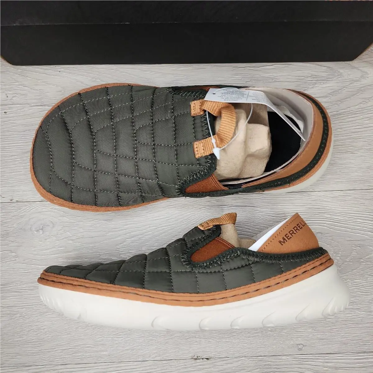 Merrell shoes - Merrell Hut Moc - Hut Moc - J004426 - Green 0