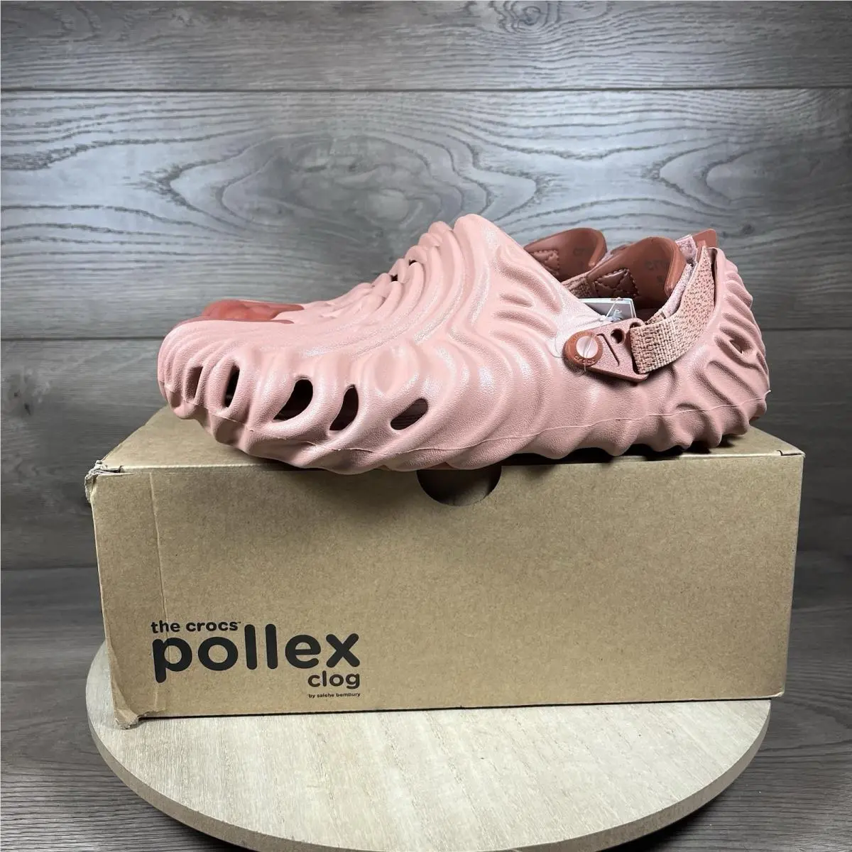 Crocs x Salehe Bembury Pollex Clog Pale Blush Mens Size 9 Womens 11
