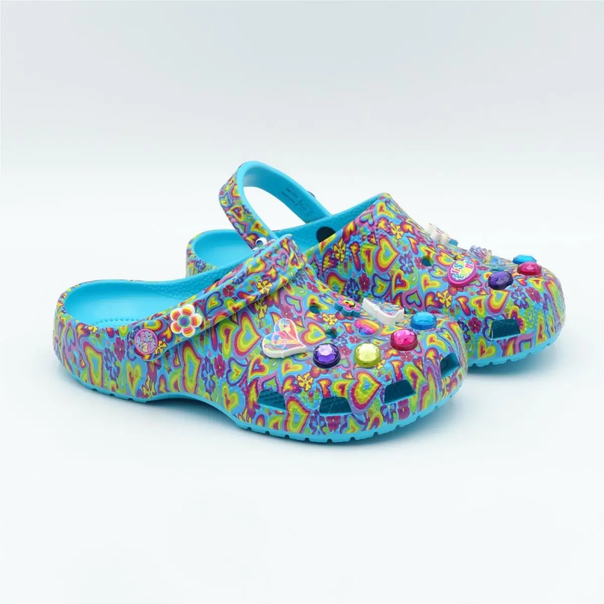 Crocs shoes - Crocs Lisa Frank Clogs - Lisa Frank Clogs - 207737-4SM - Blue (UPC: 191448951747) 0