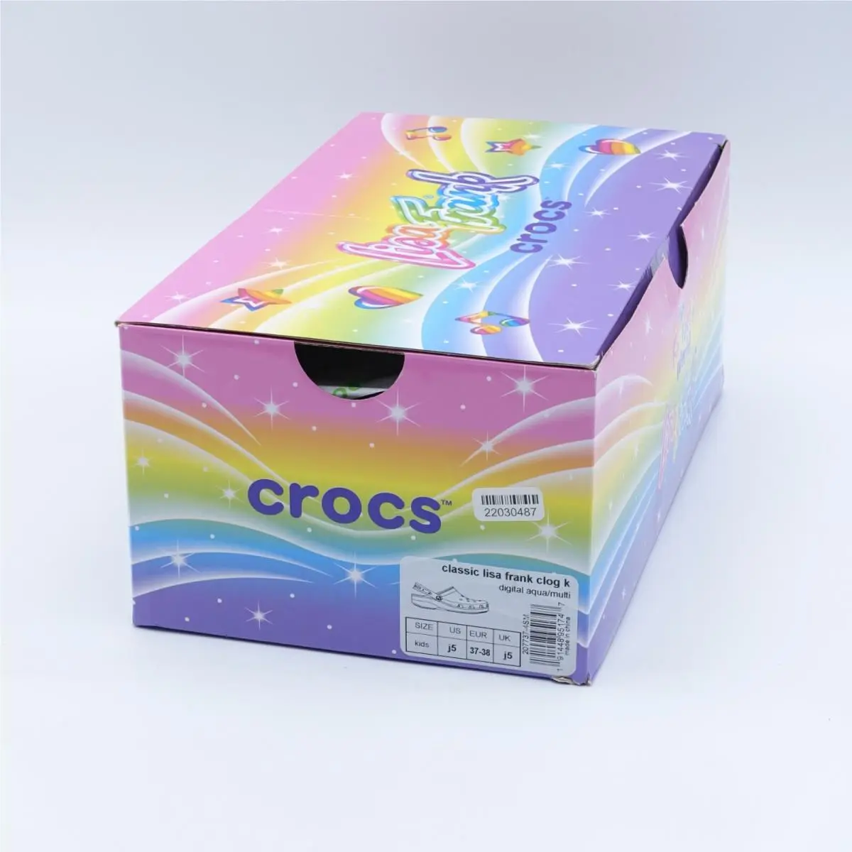 Crocs shoes - Crocs Lisa Frank Clogs - Lisa Frank Clogs - 207737-4SM - Blue (UPC: 191448951747) 4