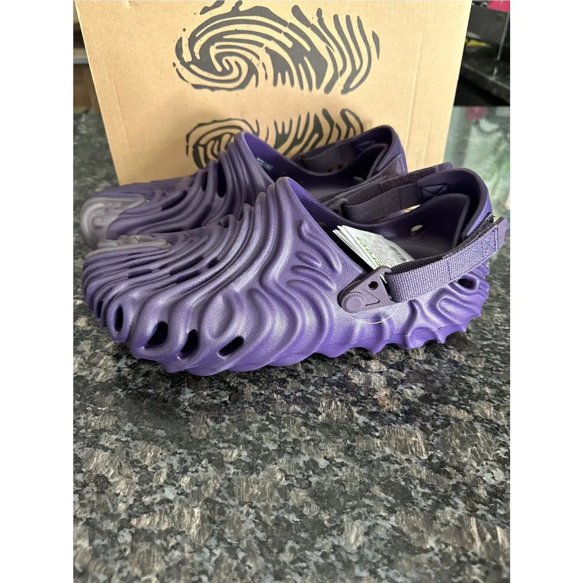 Salehe Bembury X Crocs The Pollex Clog Ube Purple Men`s Sandals Sz 10
