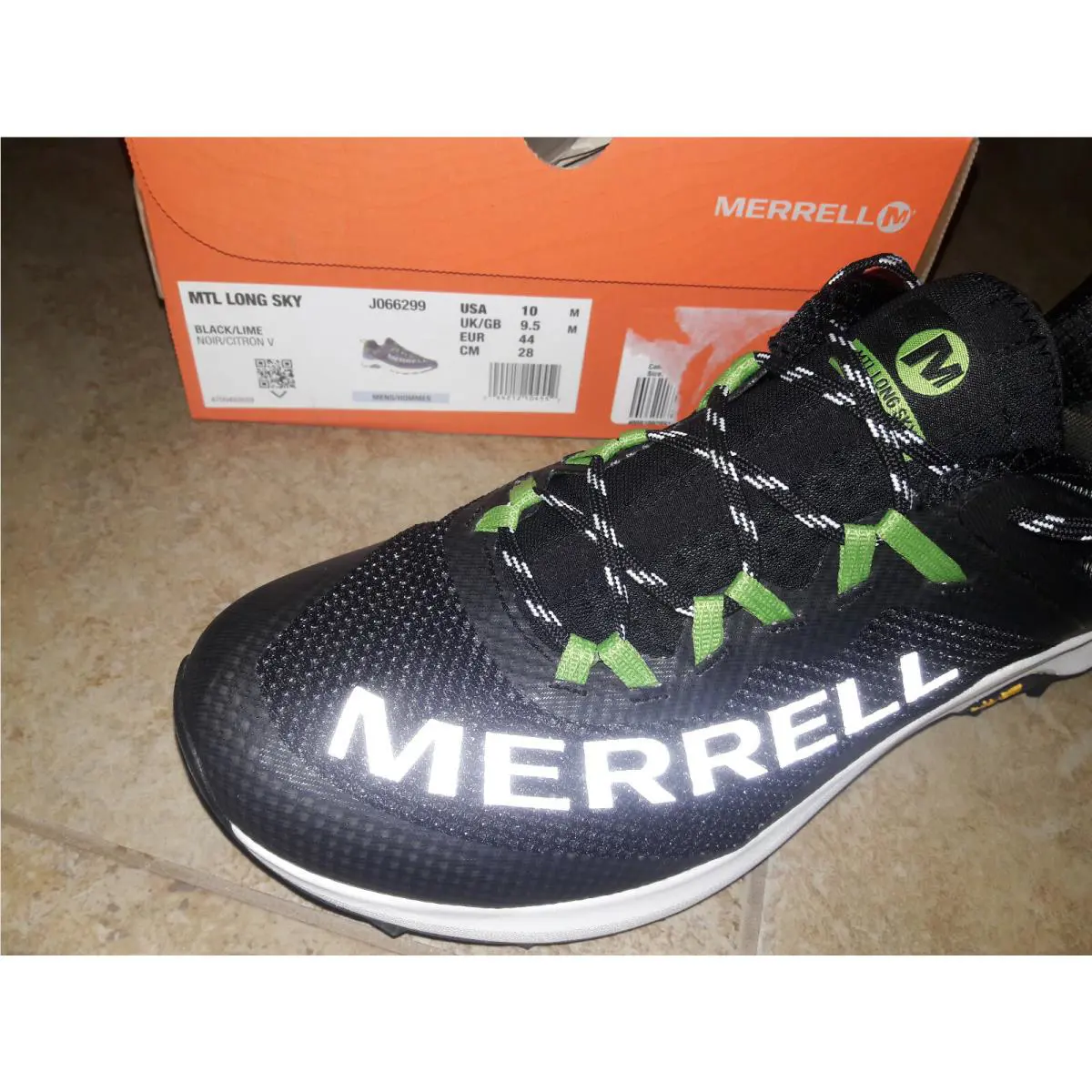 Merrell shoes - Black/Limne 0