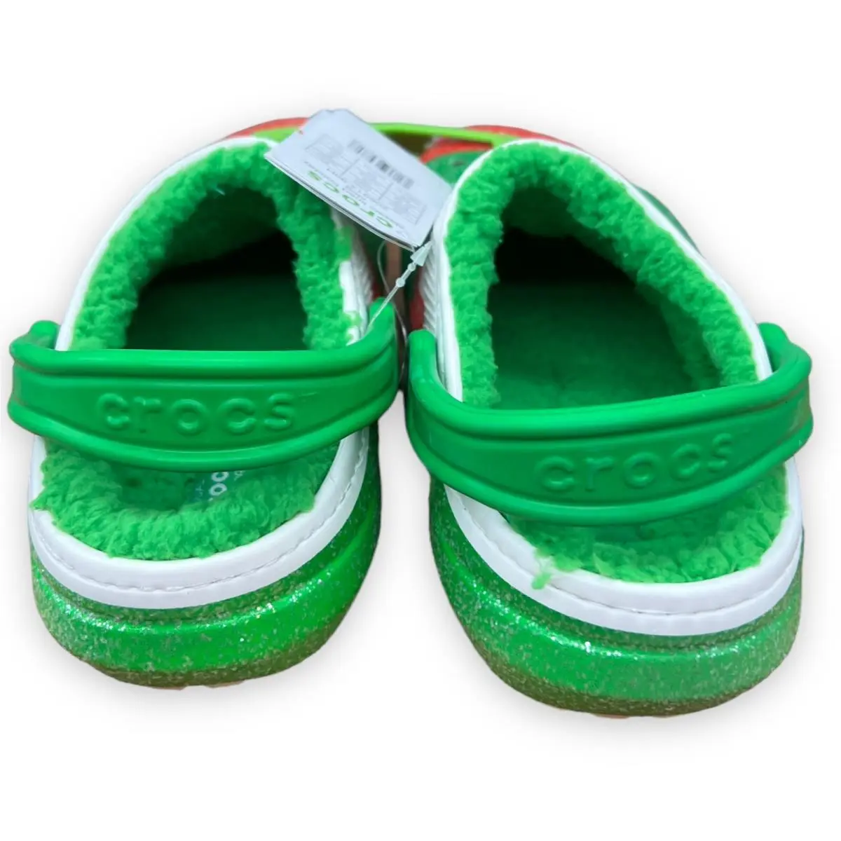 Crocs shoes - 206913-90H - 206913-90H - Red, Green, White 5