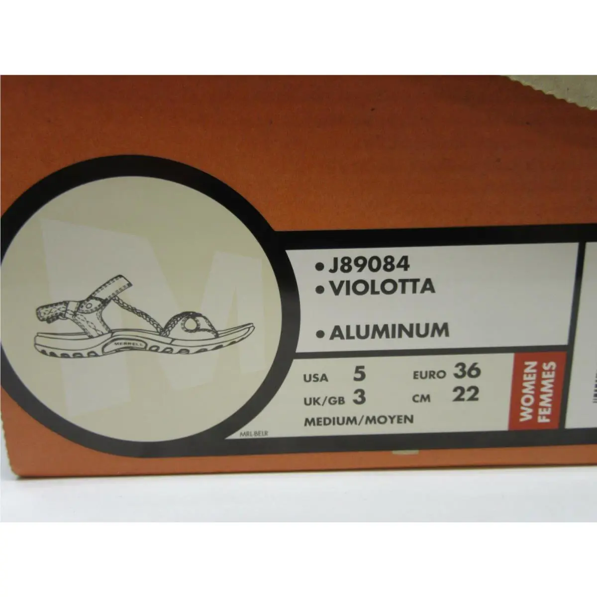 Merrell shoes - ALUMINUM TAN (UPC: 773984578260) 4