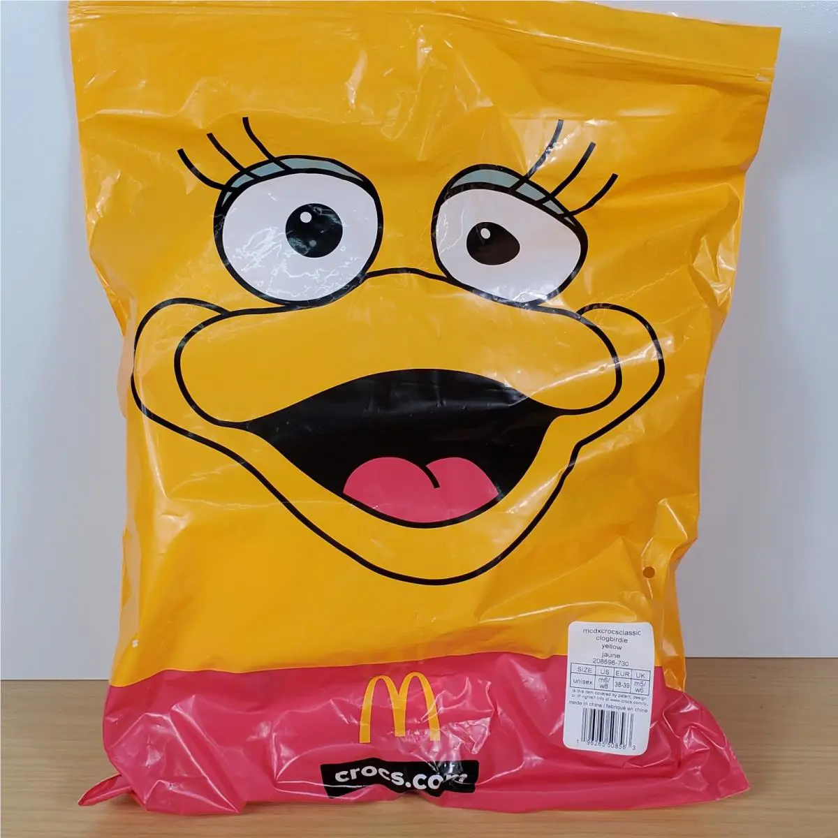 Crocs shoes - MCDONALD `S - MCDONALD - 208696-730 - Yellow (UPC: 1962265508587) 6