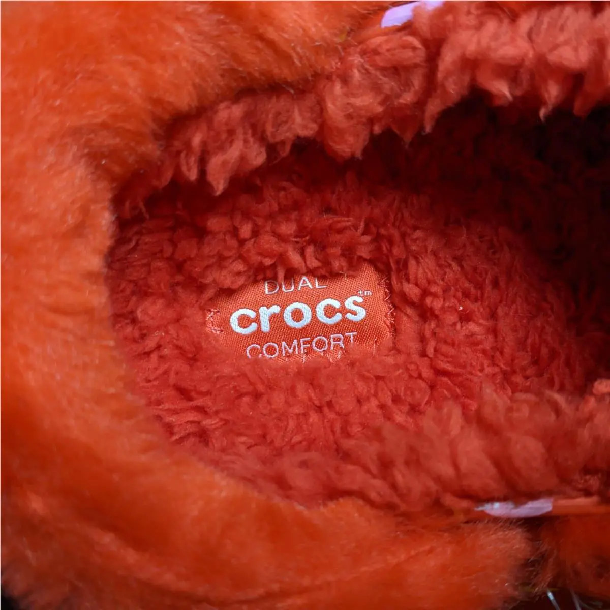 Crocs shoes - Crocs Classic Sweethearts Fur Sure - 207741-610 - Red (UPC: 191448951877) 6