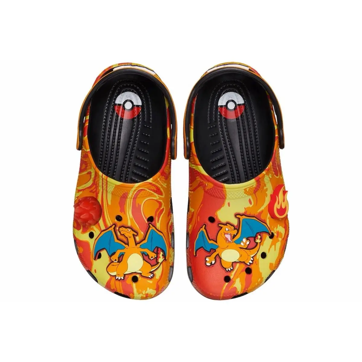 x Pokemon ‘charizard’ Classic Clog 210242-001 Size M9 W11 by Crocs