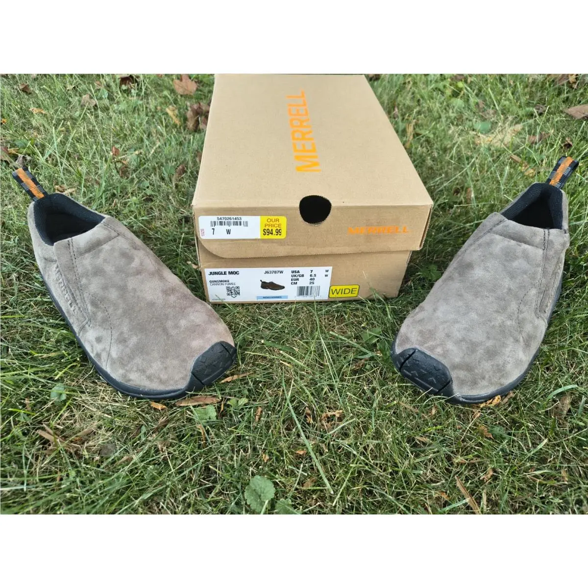 Merrell shoes - Merrell Jungle - Jungle - J60787 - Gunsmoke (UPC: 077896140929) 15