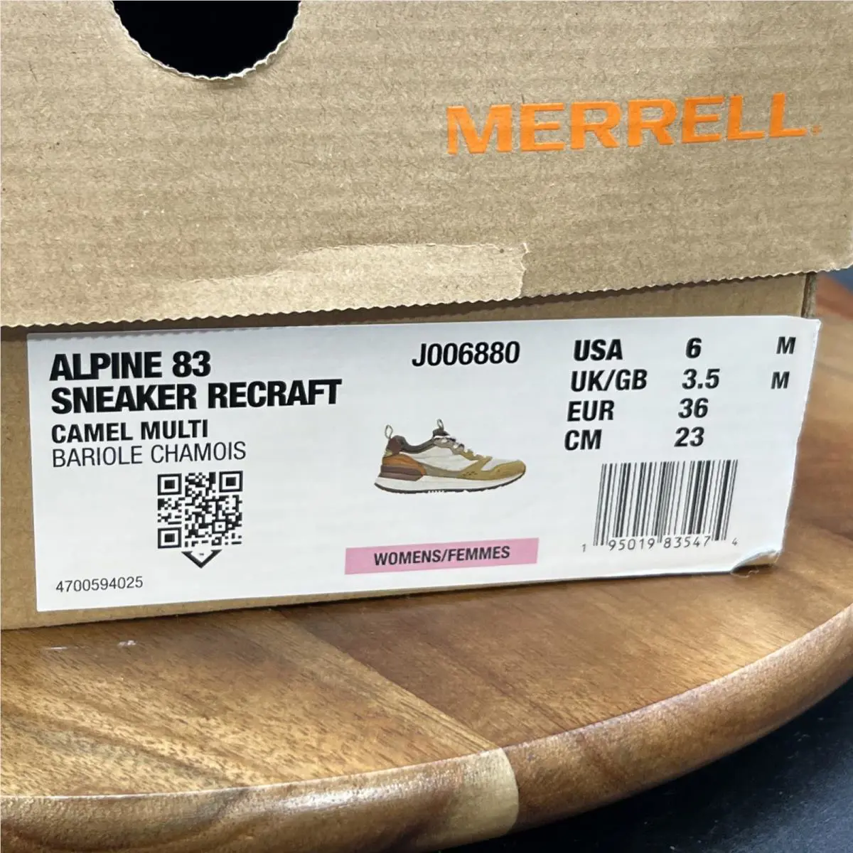 Merrell shoes - Merrell Alpine 83 - Alpine - J006880 - Beige (UPC: 195019835511) 8