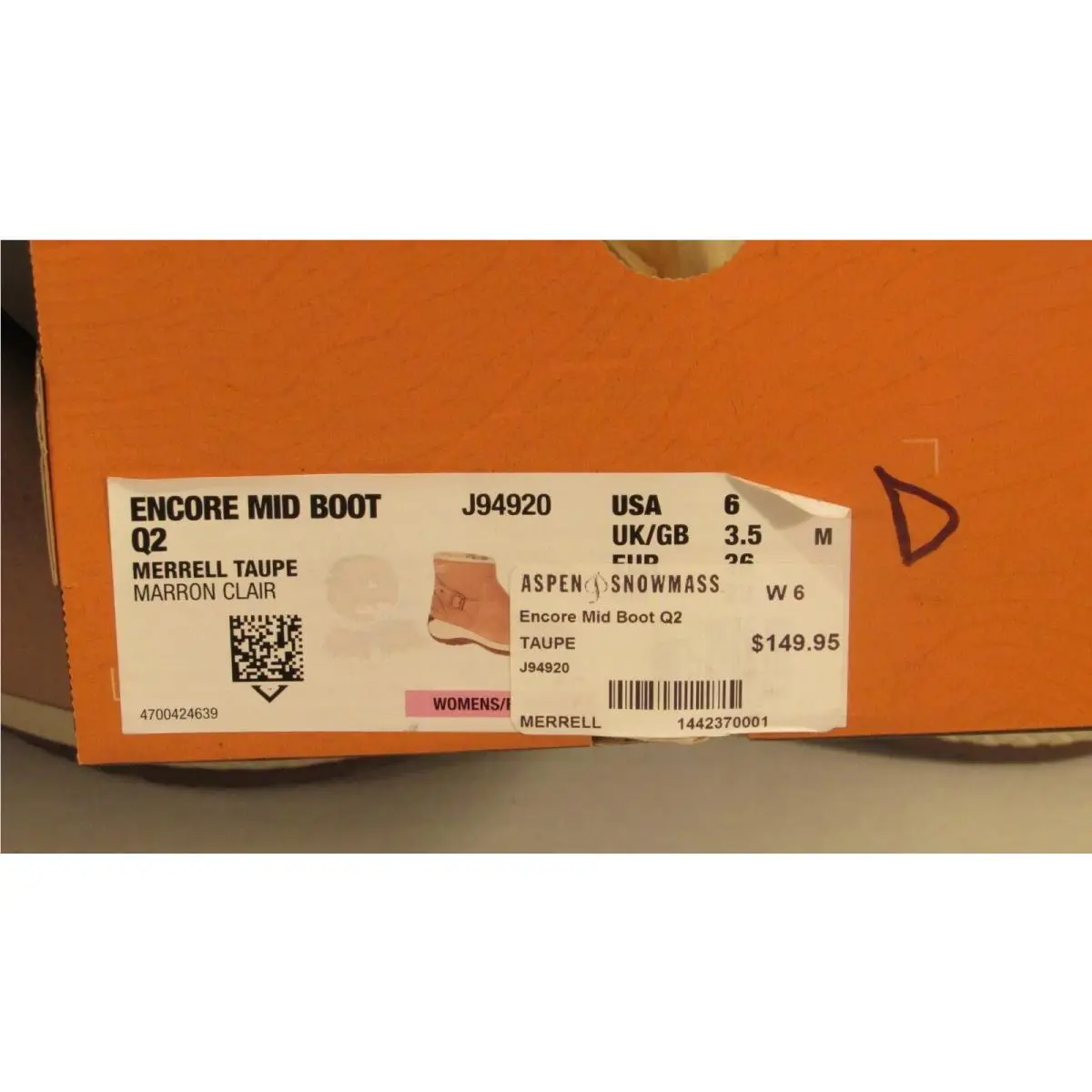 Merrell shoes - Merrell Encore Q2 - Encore - J94920 - Beige 8