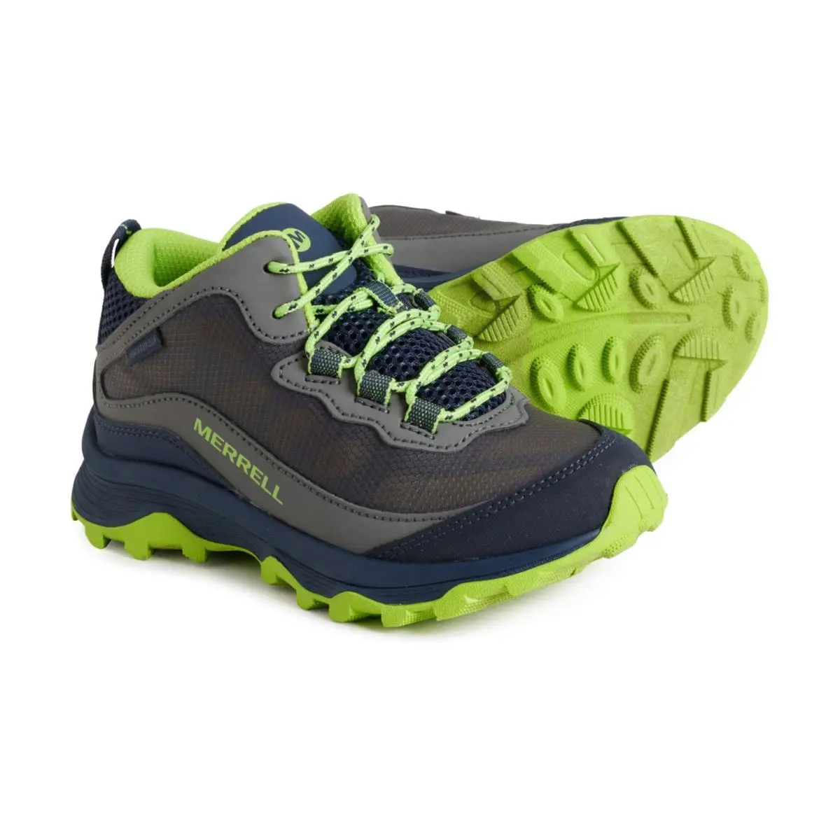 Merrell Little Boys Moab Speed Mid Hiking Boots Waterproof 12M Kids Floatpro