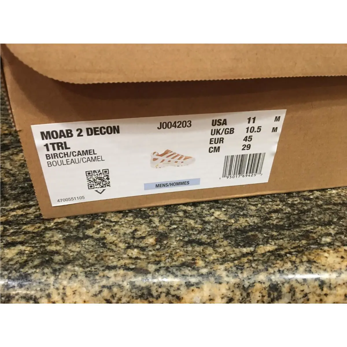 Merrell shoes - Birch/Camel 3