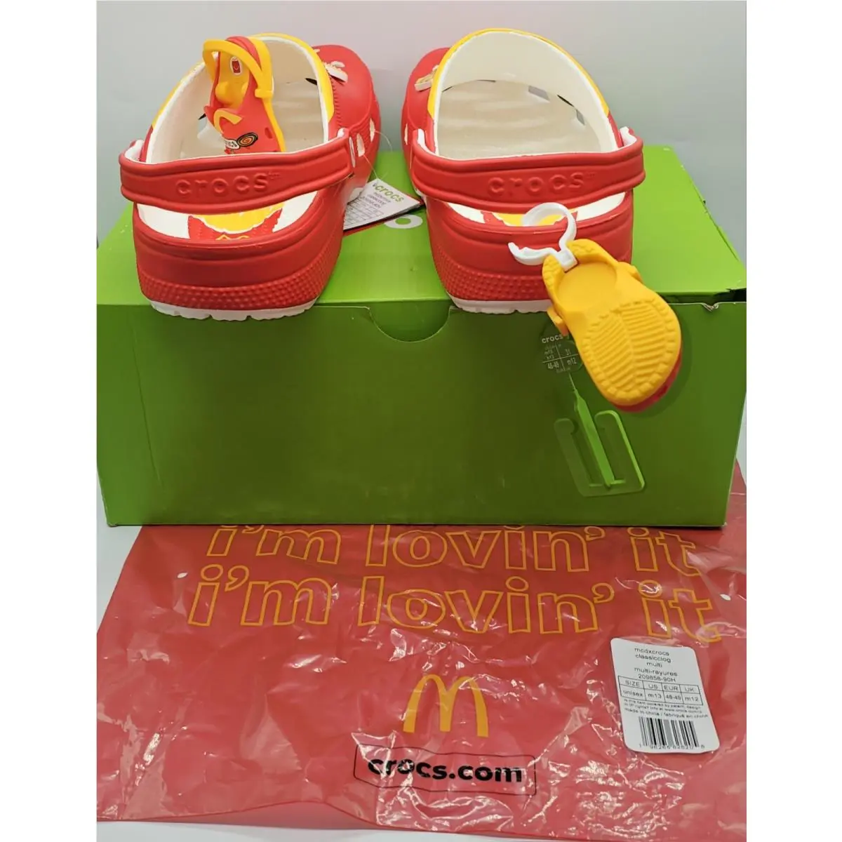 Crocs shoes - Crocs Classic Clog - Classic Clog - 209858-90H - Red (UPC: 196265626205) 0