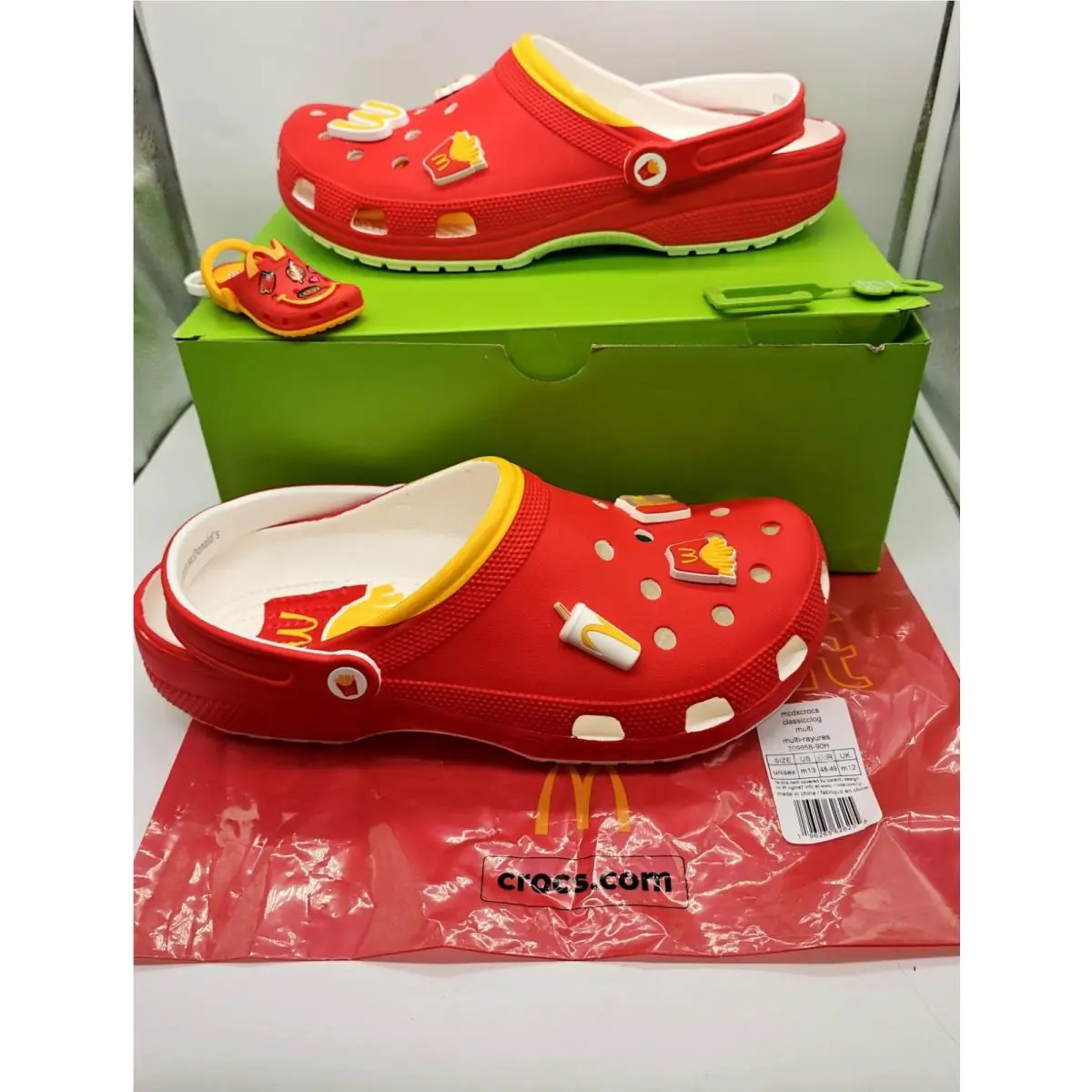 Crocs shoes - Crocs Classic Clog - Classic Clog - 209858-90H - Red (UPC: 196265626205) 1