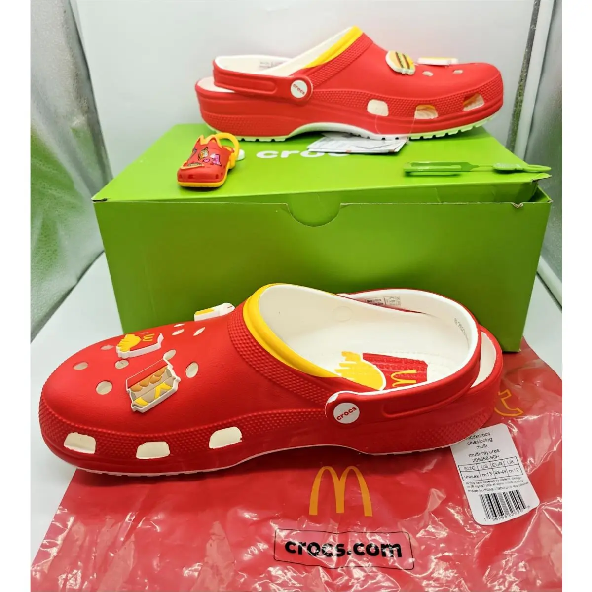Crocs shoes - Crocs Classic Clog - Classic Clog - 209858-90H - Red (UPC: 196265626205) 15
