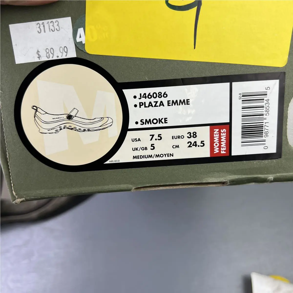 Merrell shoes - Gray 8