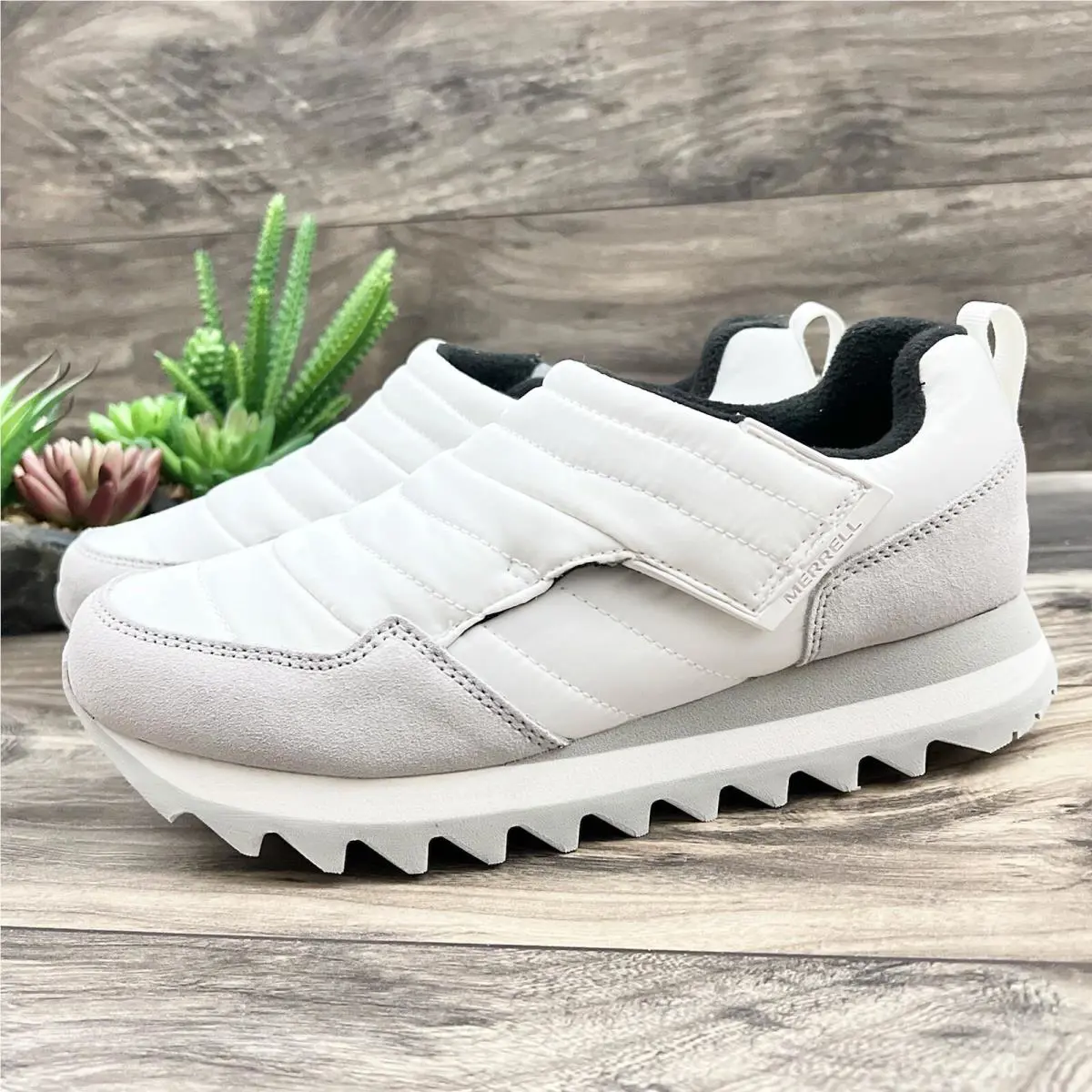 Merrell shoes - Merrell Alpine Moc Strap Polar - White 2