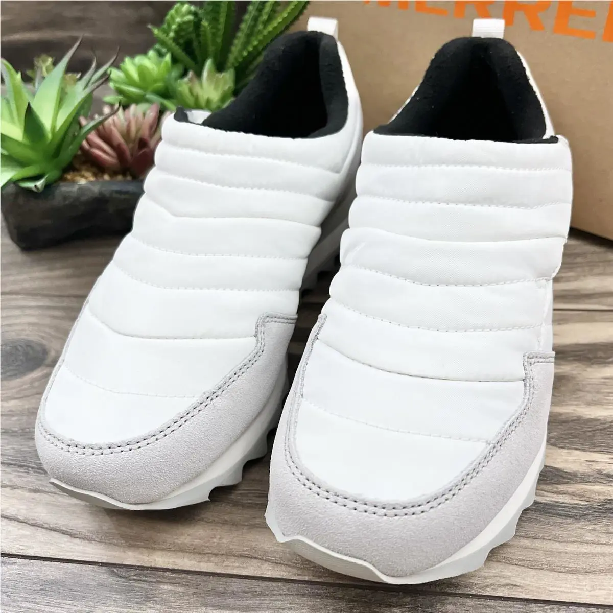Merrell shoes - Merrell Alpine Moc Strap Polar - White 1