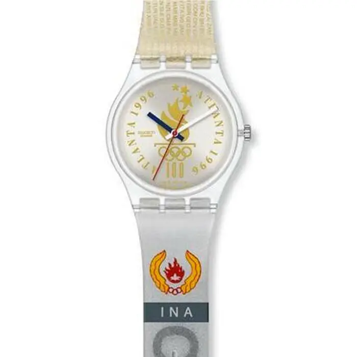 Mint  `96 Atlanta Olympic Special Various Teams Collectors Watches GZ150 INDONESIA (GZ150N) by Swatch