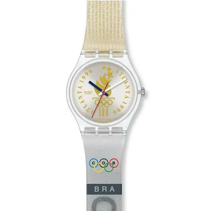 Mint  `96 Atlanta Olympic Special Various Teams Collectors Watches GZ150 BRAZIL (GZ150R) by Swatch