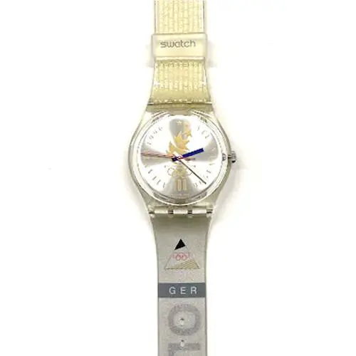Mint  `96 Atlanta Olympic Special Various Teams Collectors Watches GZ150 GERMANY (GZ150D) by Swatch