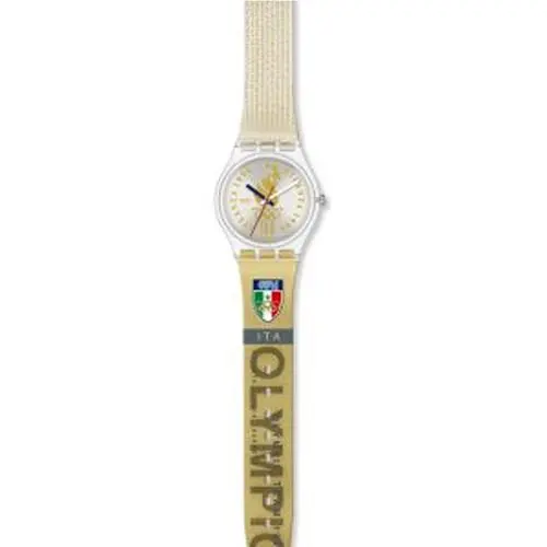 Mint  `96 Atlanta Olympic Special Various Teams Collectors Watches GZ150 ITALY - GOLD (GZ150AI) by Swatch