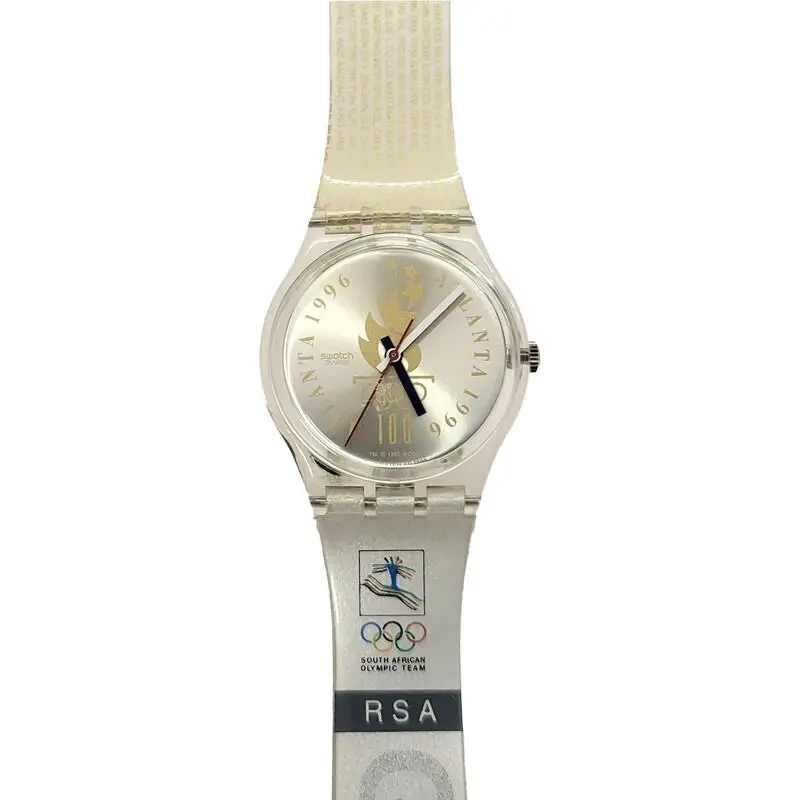 Mint  `96 Atlanta Olympic Special Various Teams Collectors Watches GZ150 RUSSIA (GZ150B) by Swatch