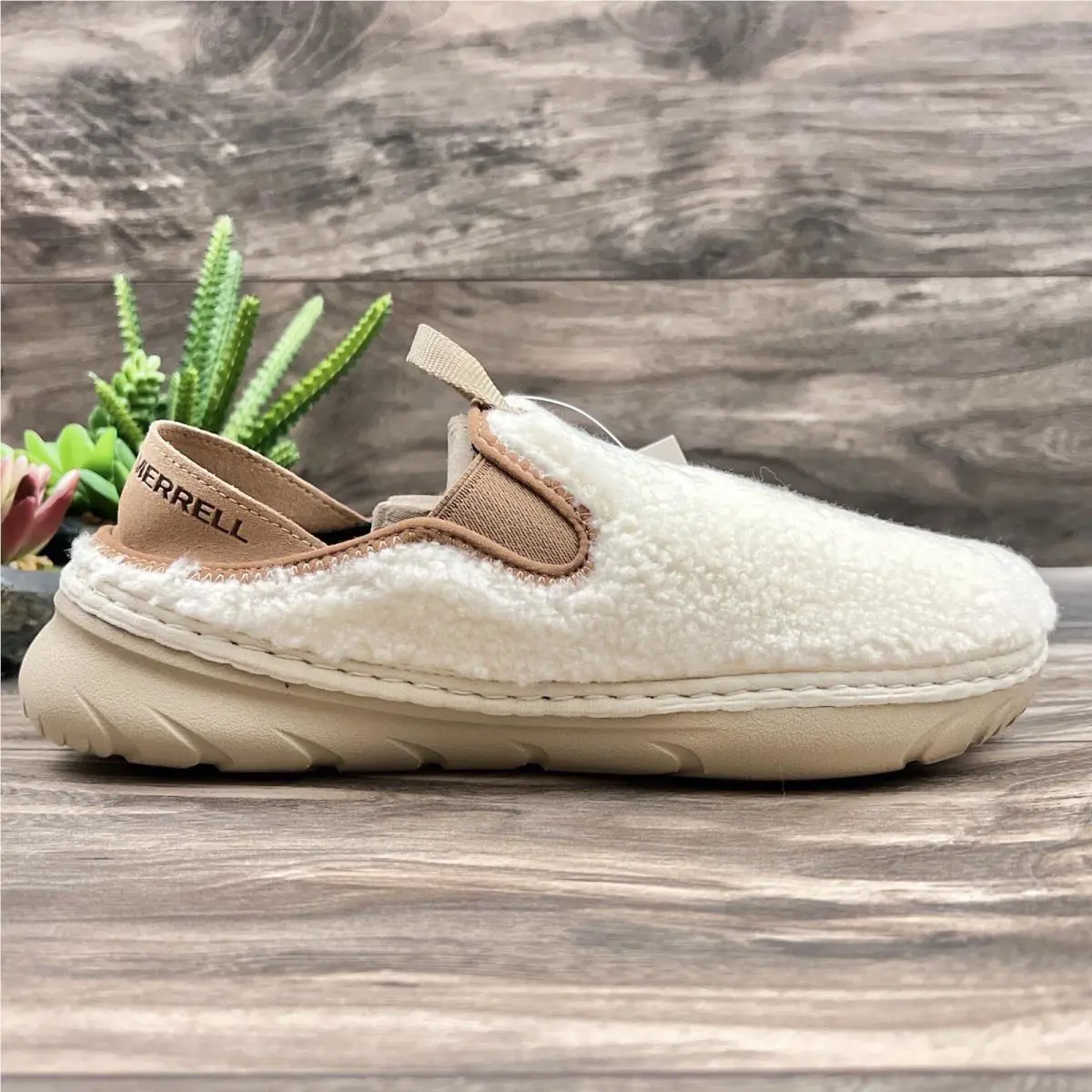 Merrell shoes - Merrell Hut Moc Cozy Slip On - Ivory 4
