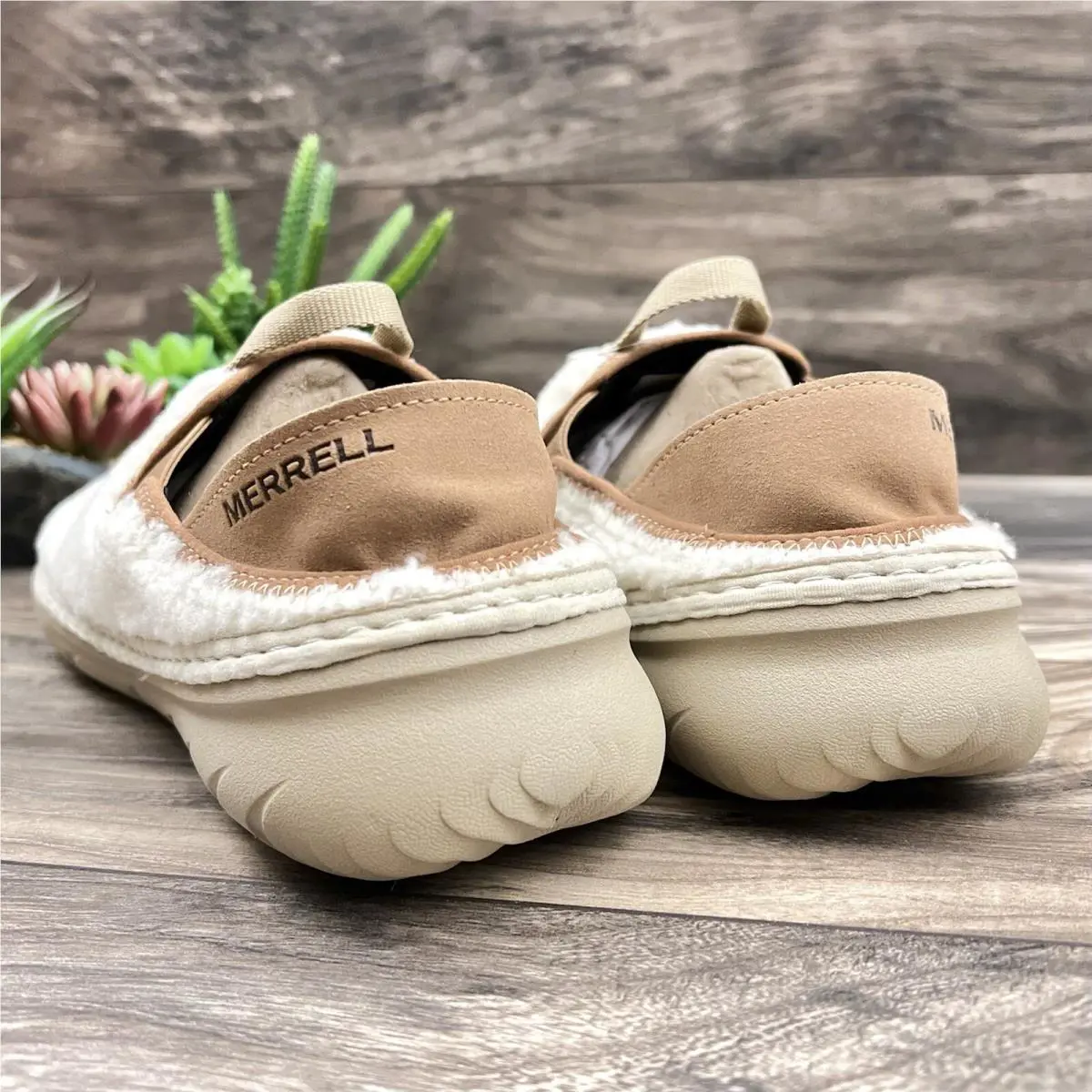 Merrell shoes - Merrell Hut Moc Cozy Slip On - Ivory 6