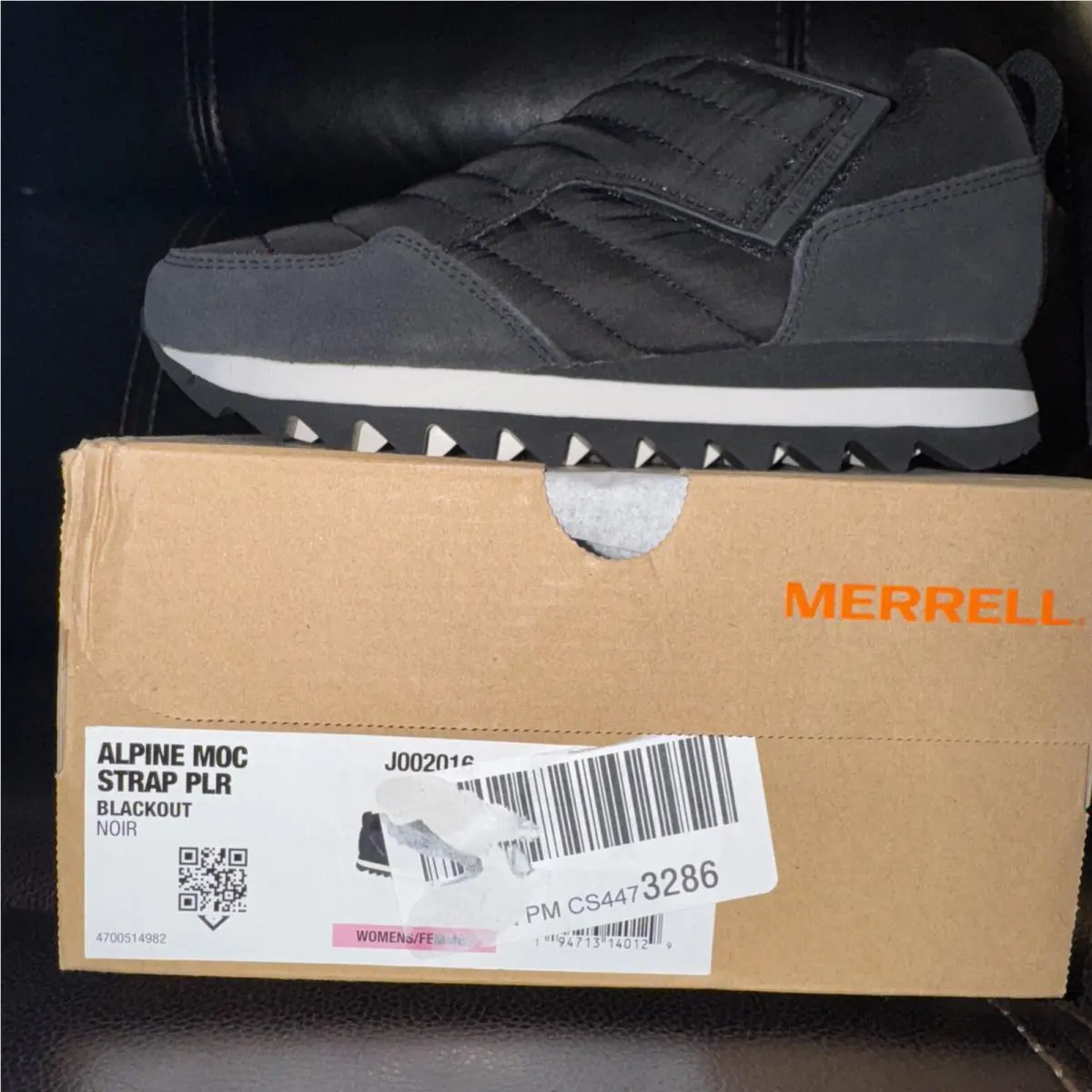 Merrell shoes - Merrell Alpine Moc Strap PLR - Black 0