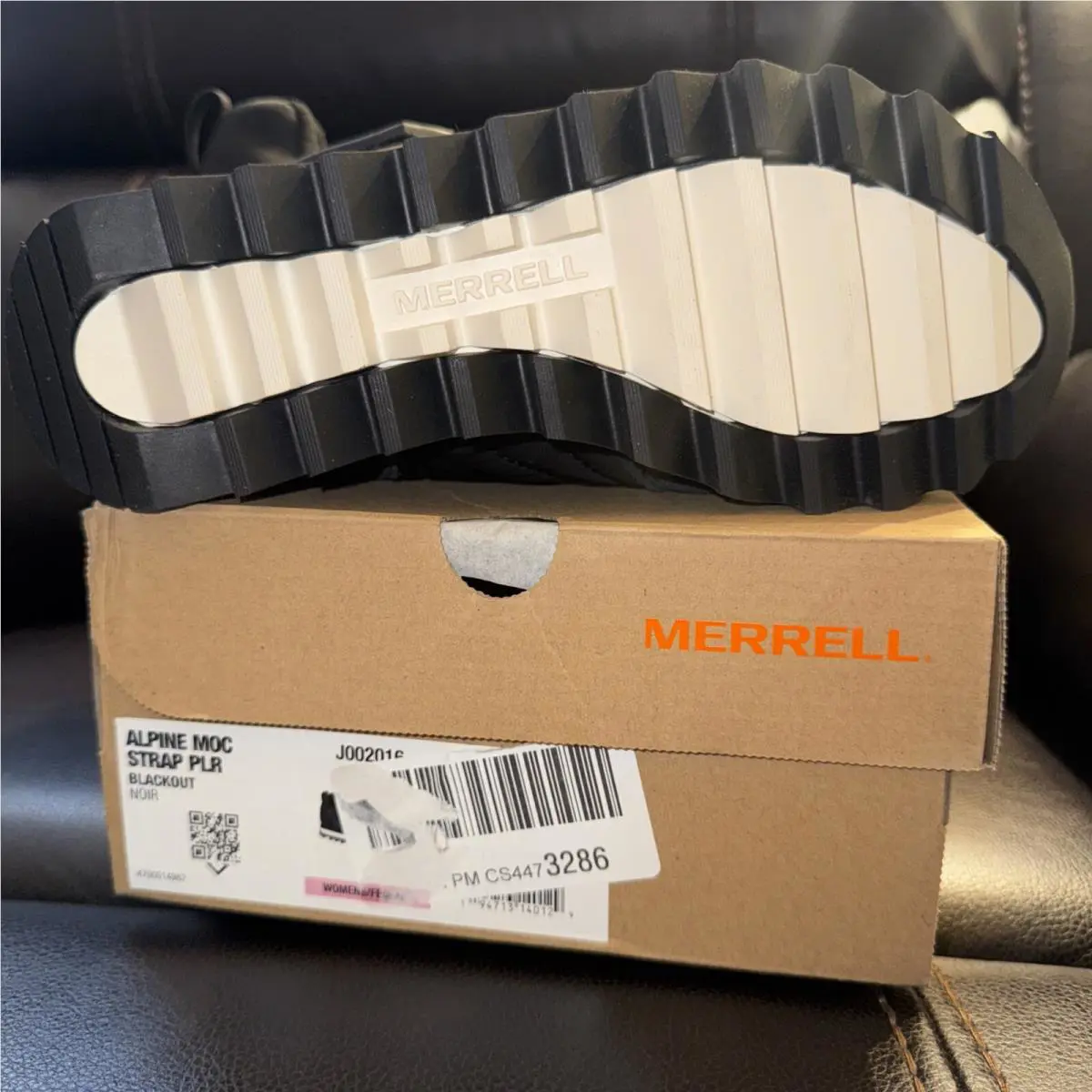 Merrell shoes - Merrell Alpine Moc Strap PLR - Black 4