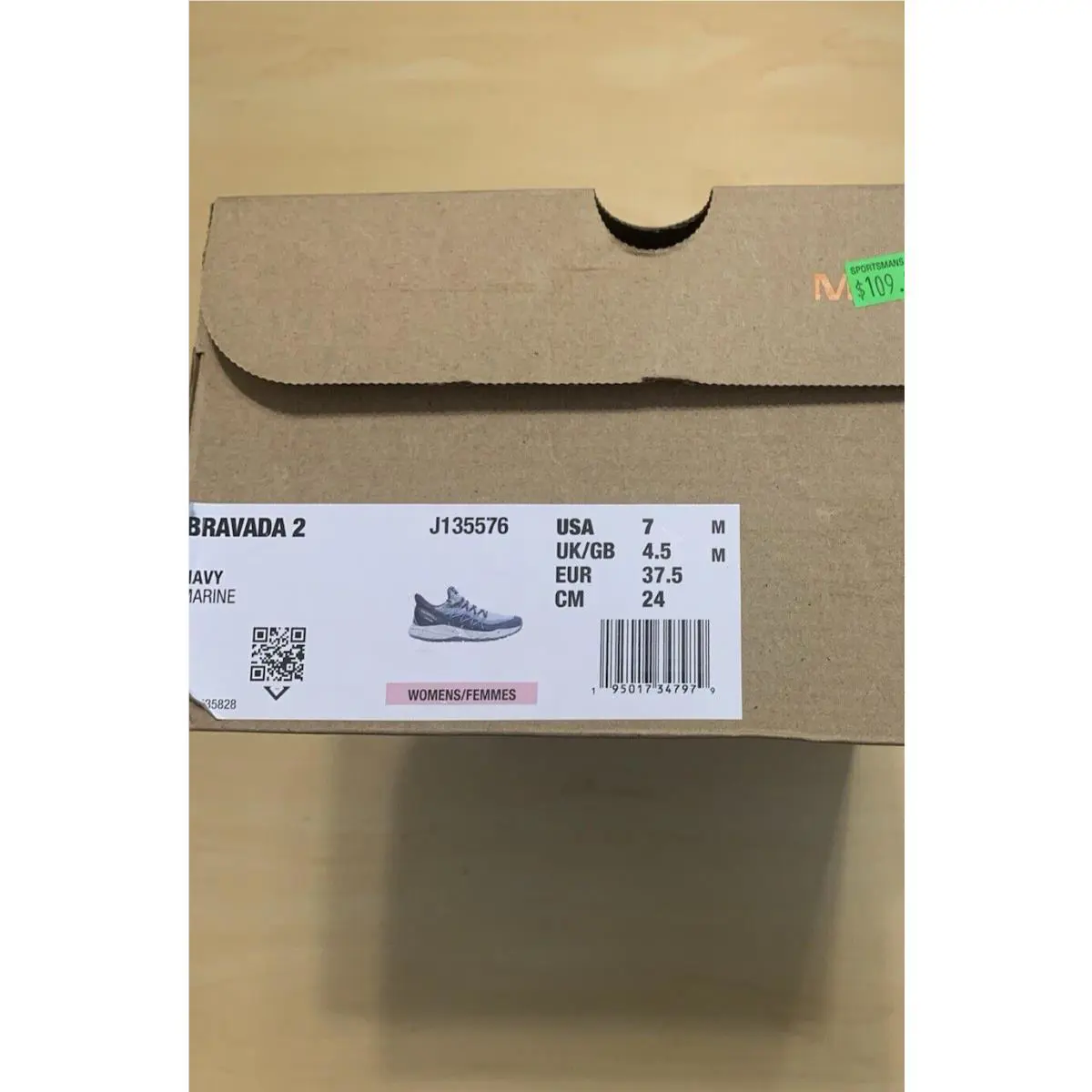 Merrell shoes - Merrell Bravada 2 Breeze J037364 - J135576 - Blue (UPC: 195018874238) 7