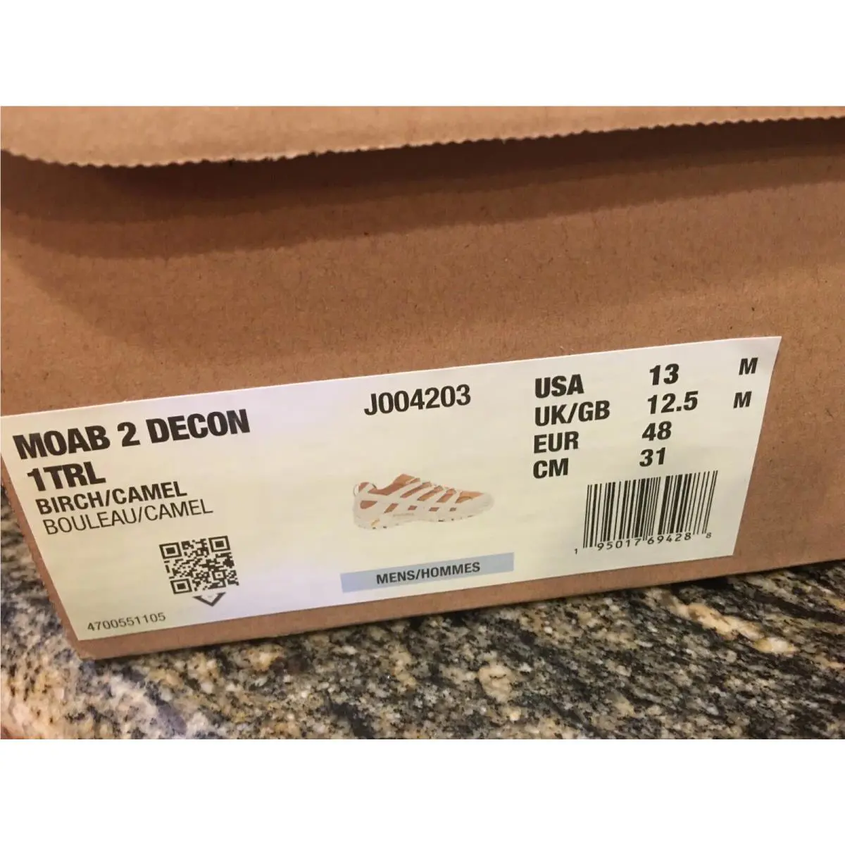 Merrell shoes - Birch/Camel 3