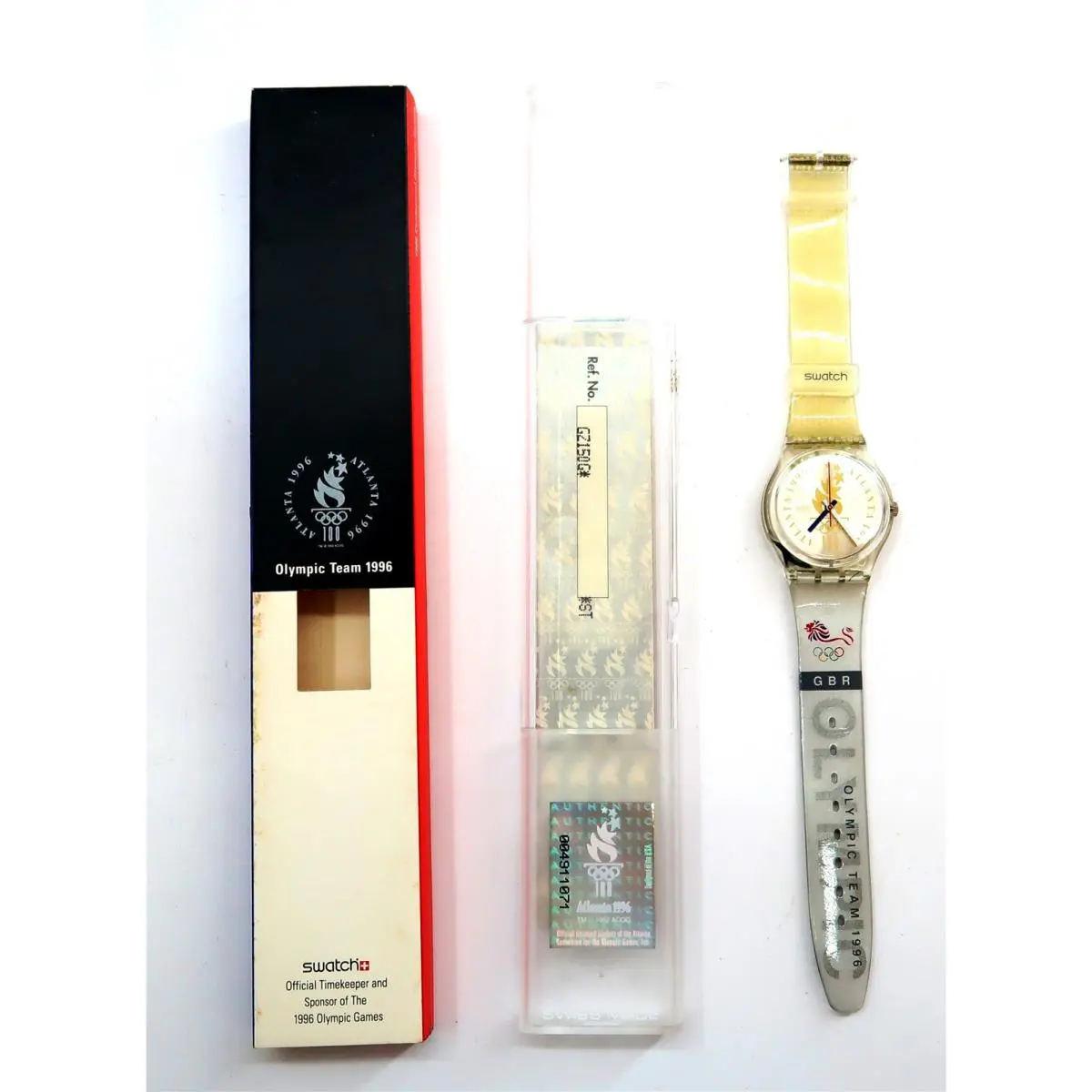 Watch Great Britain GZ150G Olympic Team 1996 Nos Special Edition Gbr by Swatch