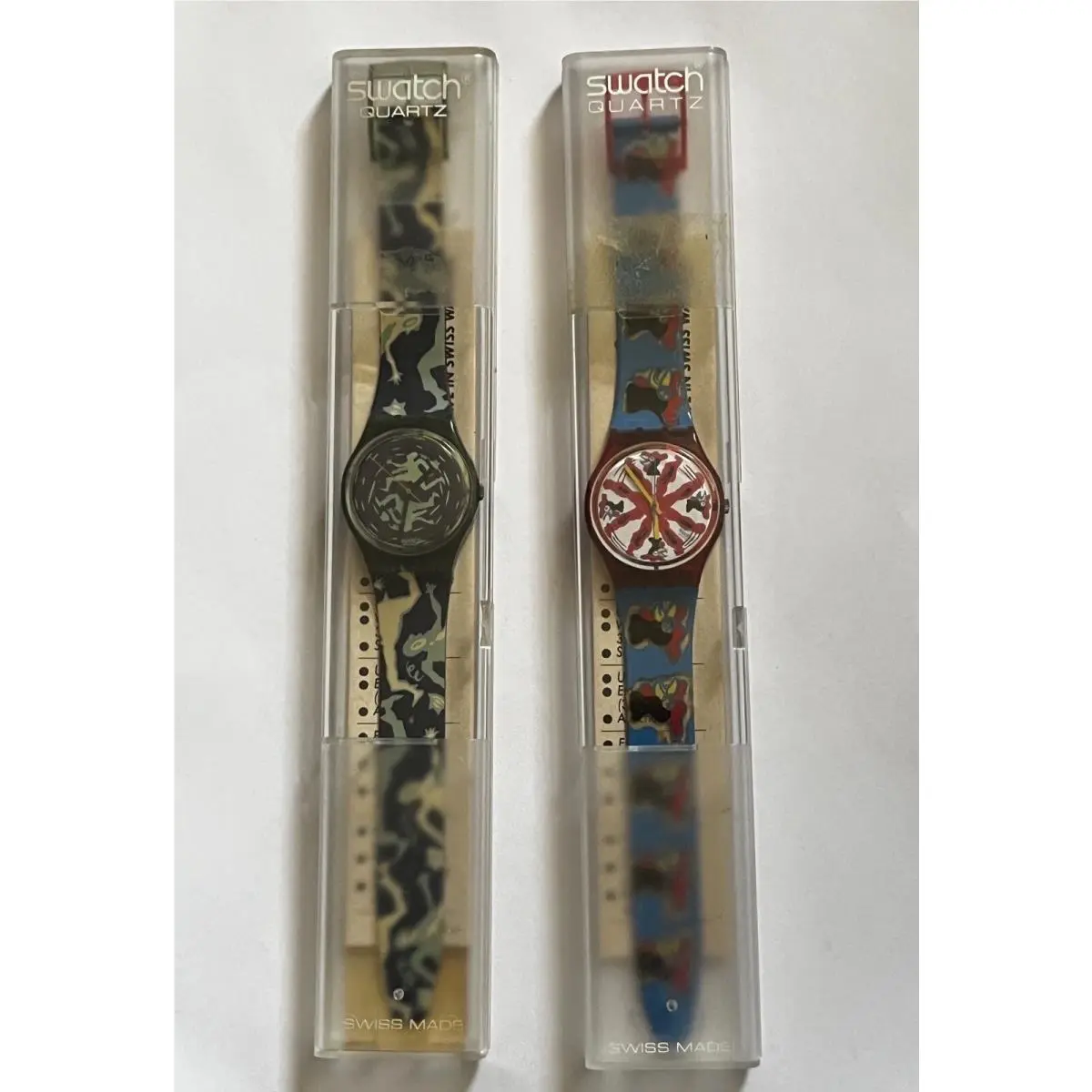 Crash GG111  Chiccirchi GR112 Artist Massimo Giacon by Swatch