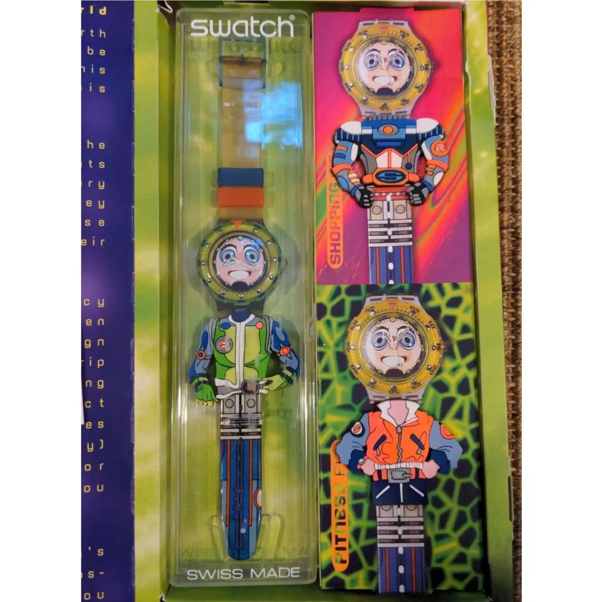 Pack-stripp Scuba 200 Series 1996 Special SDN120 by Swatch