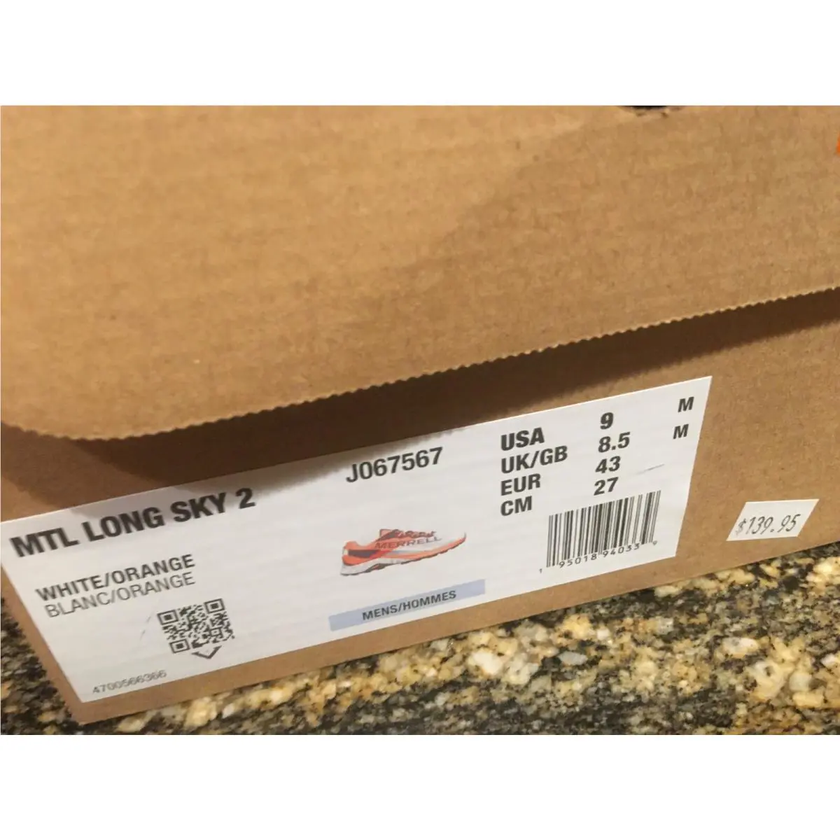 Merrell shoes - White/Orange 3